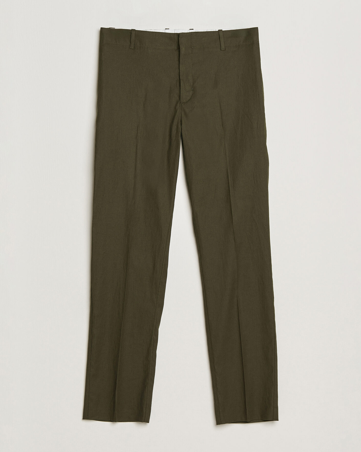 Herre | Bukser | Orlebar Brown | Ray Linen Pants Bayleaf Green