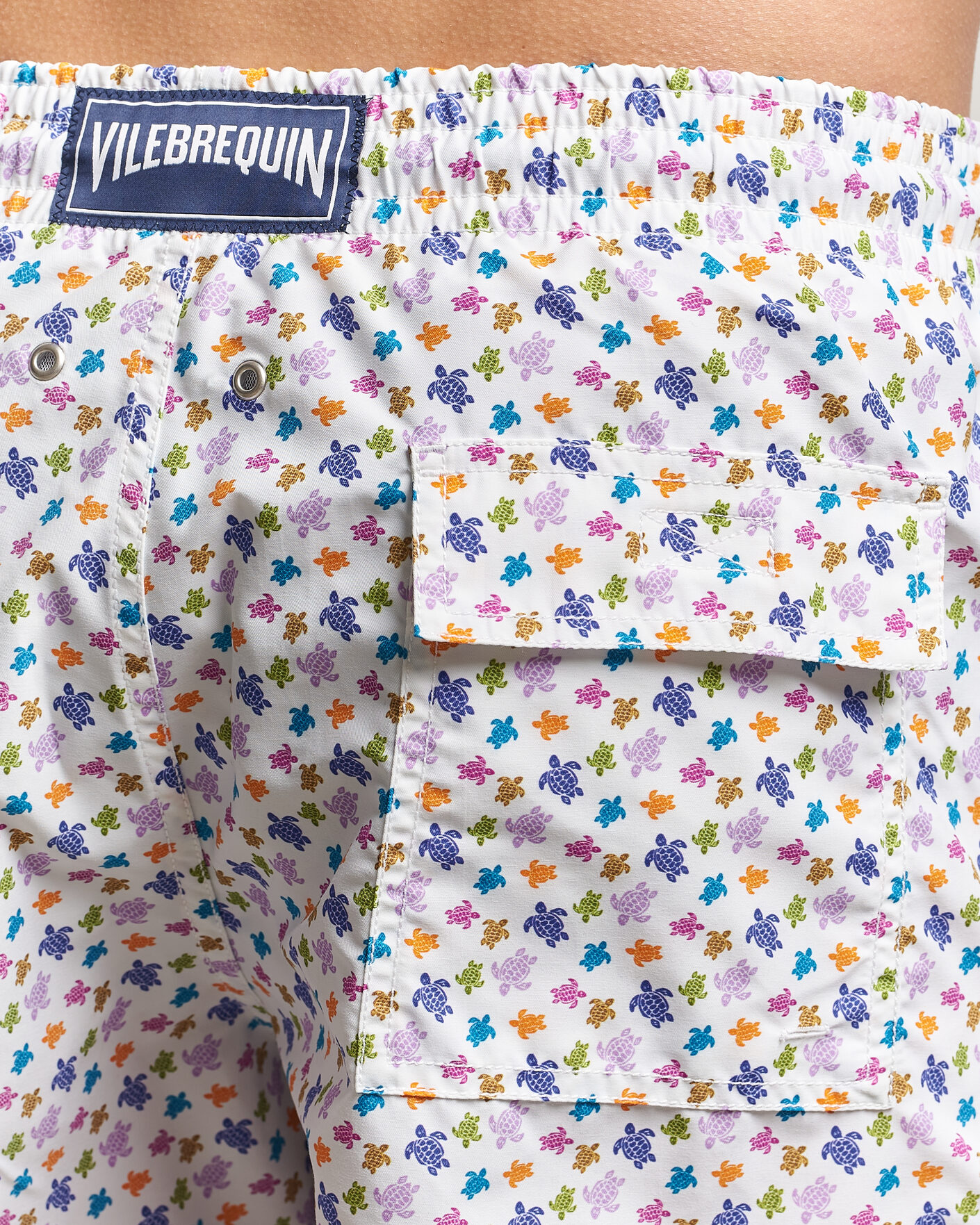 Herre | Badeshorts | Vilebrequin | Moorea Swimshorts Blanc