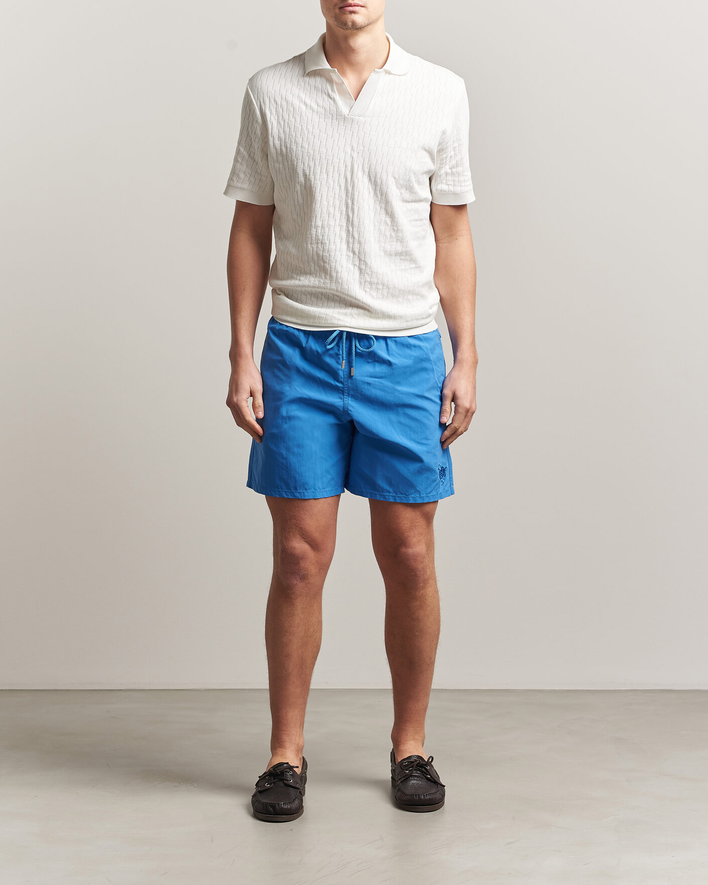 Herre | Badeshorts | Vilebrequin | Moorea Aquareactive Swimshorts Faience