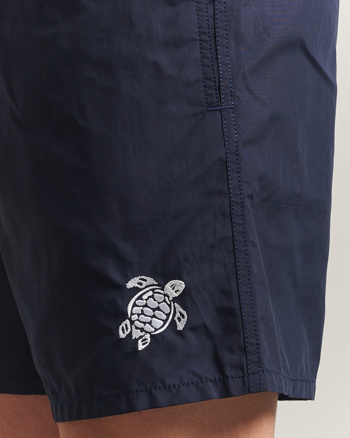 Herre | Badeshorts | Vilebrequin | Moka Swimshorts Marine/Blanc