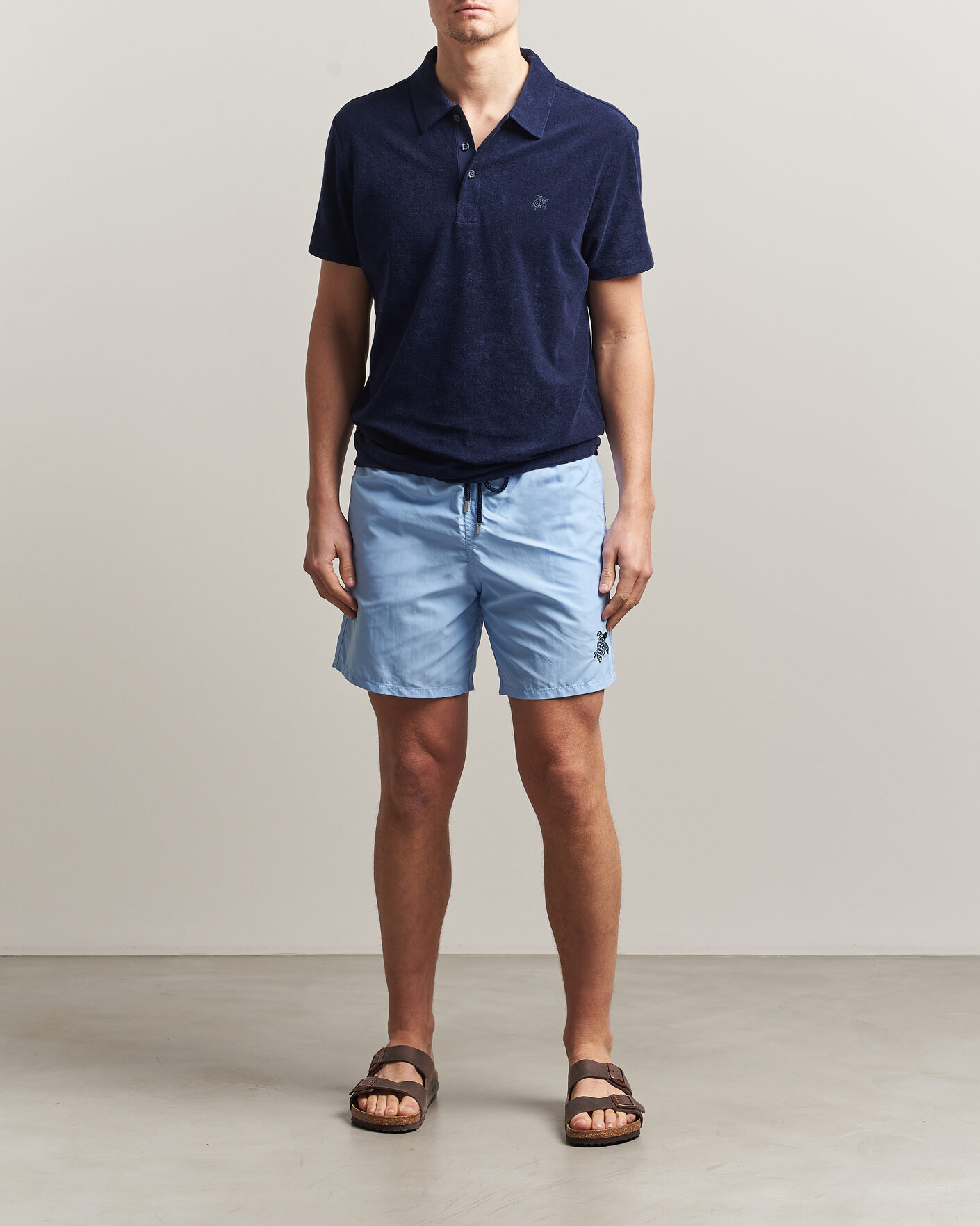 Herre | Pikéer | Vilebrequin | Pheonix Terry Polo Bleu Marine