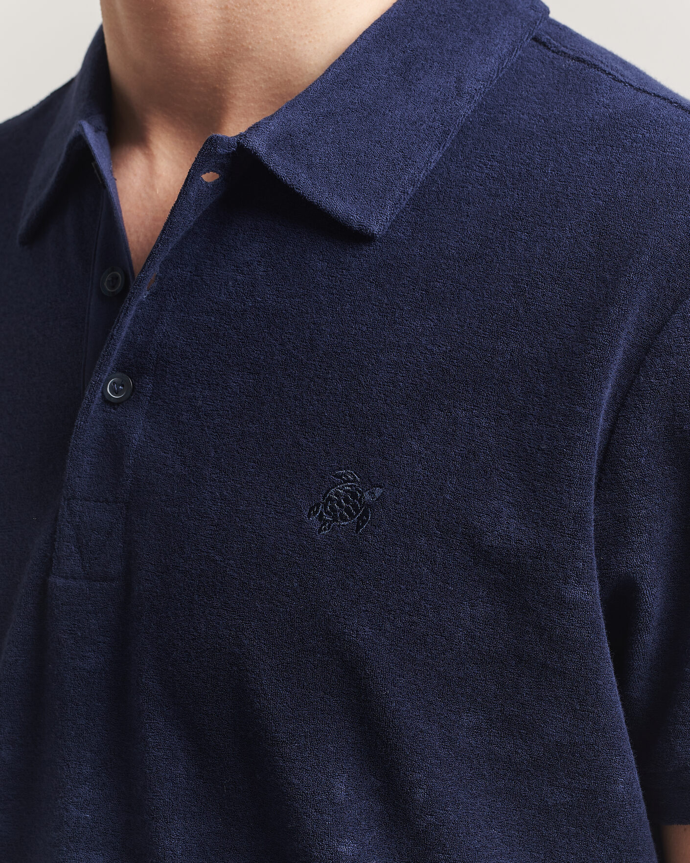 Herre | Pikéer | Vilebrequin | Pheonix Terry Polo Bleu Marine