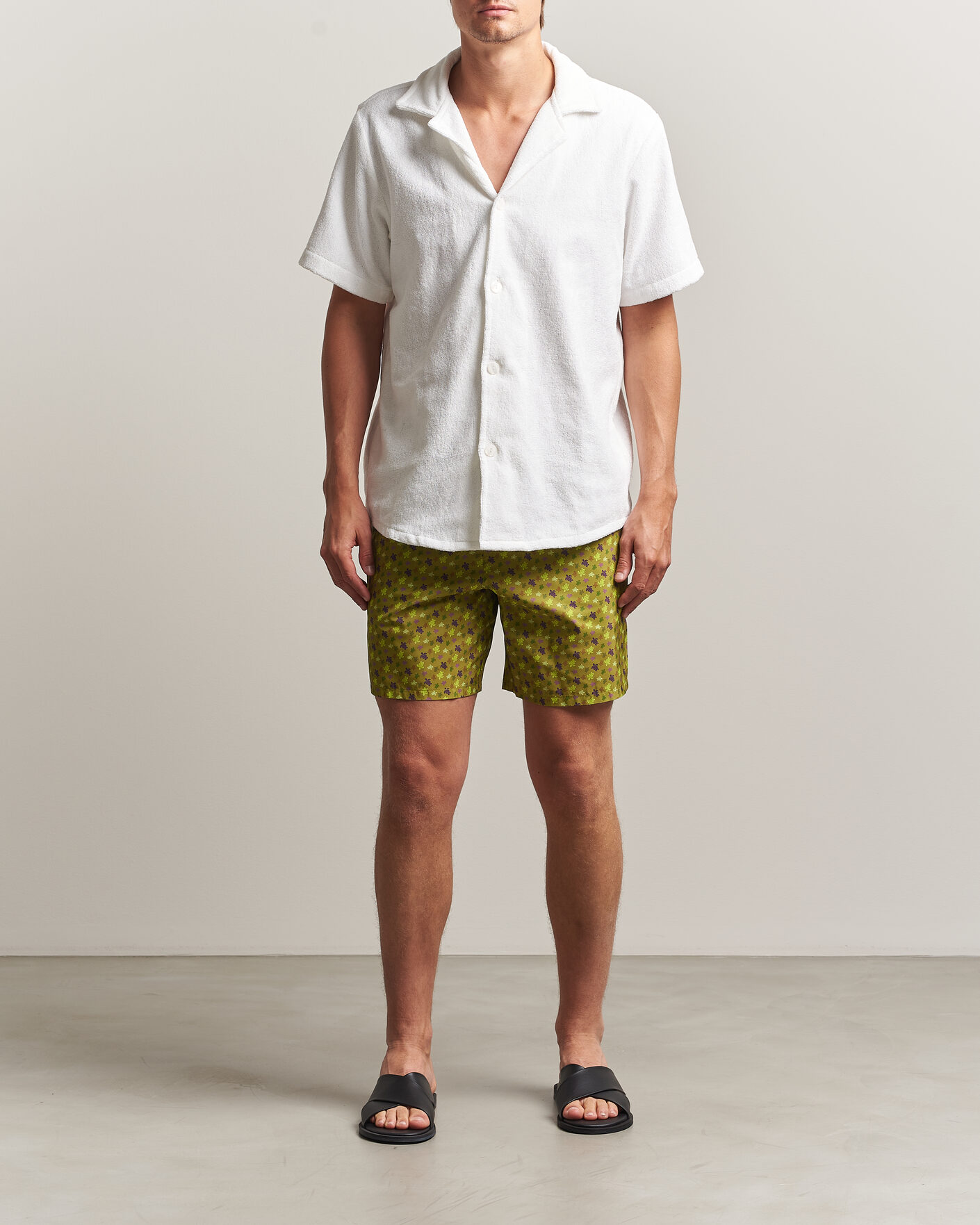Herre | Badeshorts | Vilebrequin | Mahina Swimshorts Absinthe