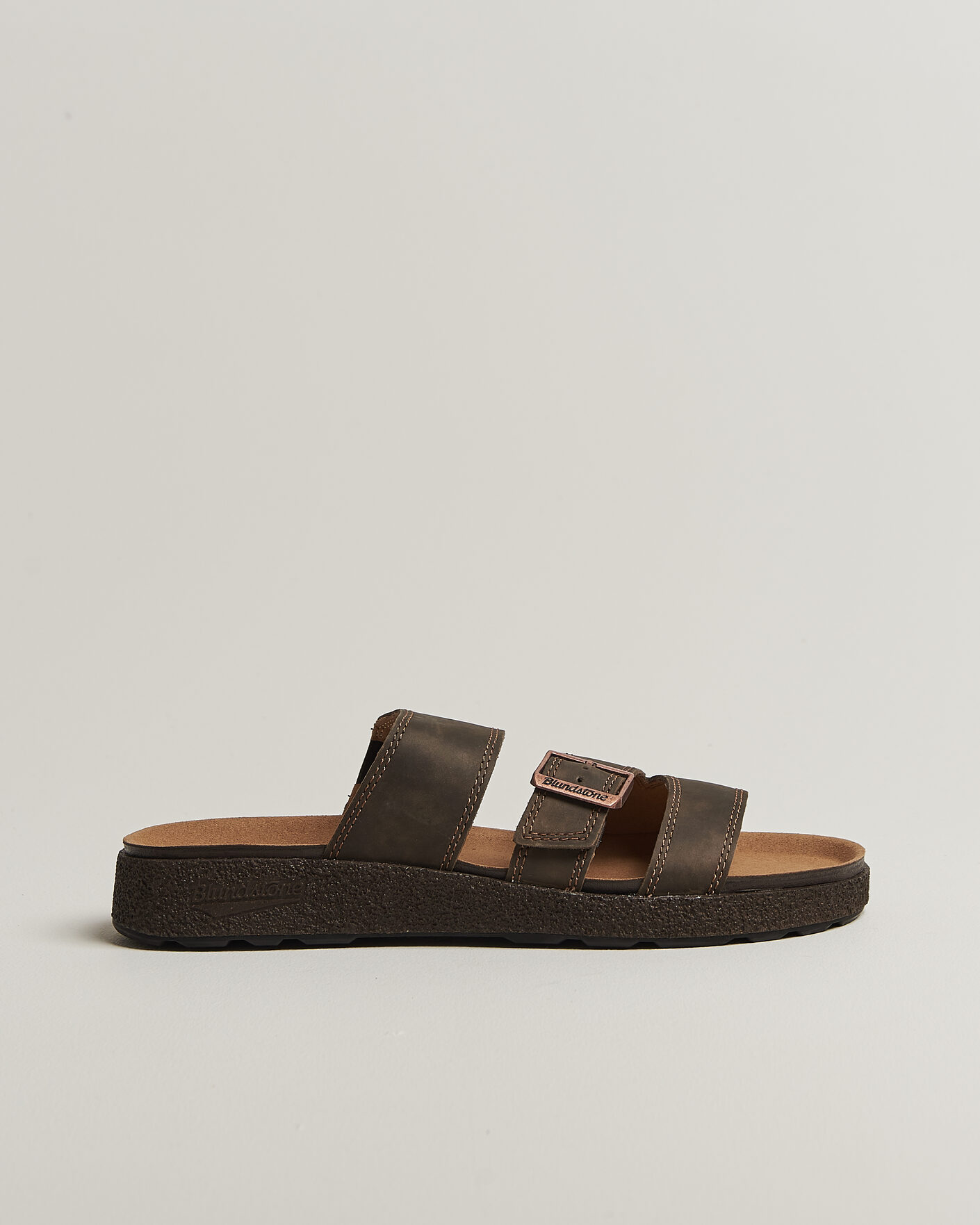 Herre | Sandaler og tøfler | Blundstone | 2694 Aerocork Leather Sandal Rustic Brown