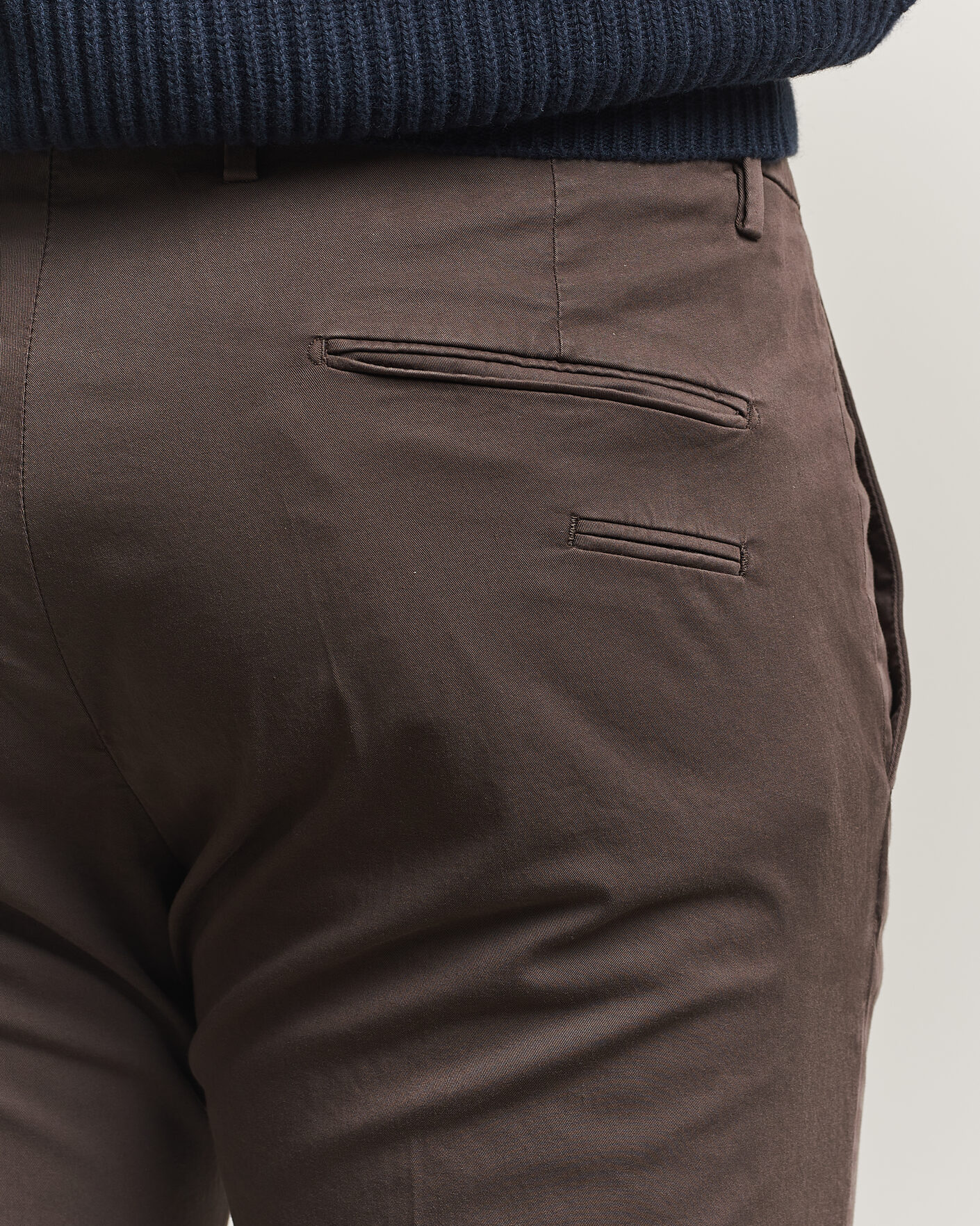 Herre | Bukser | Briglia 1949 | Slim Fit Cotton Chinos Brown