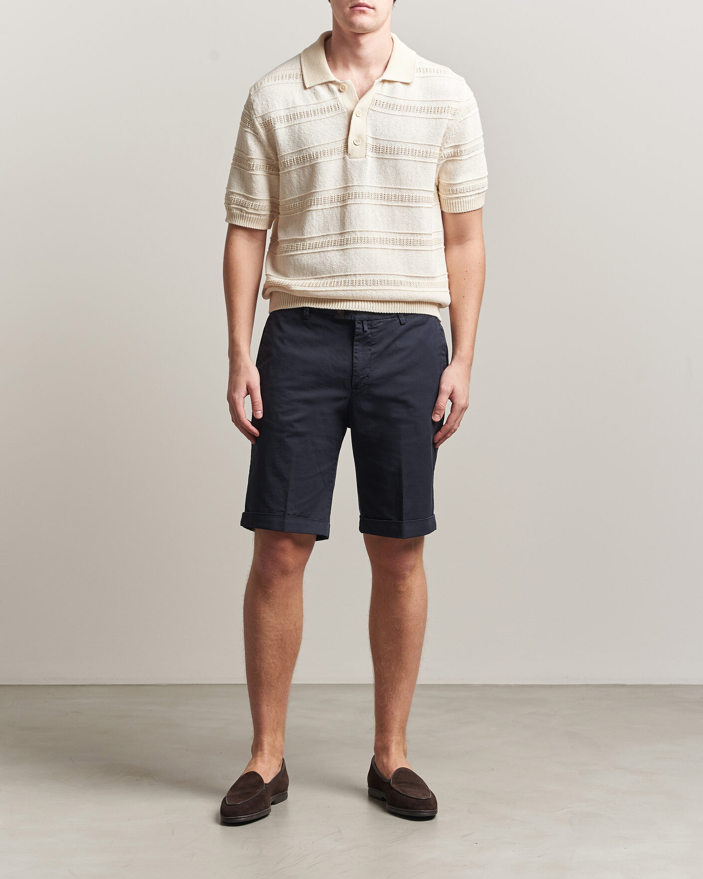 Herre | Shorts | Briglia 1949 | Cotton Stretch Shorts Navy