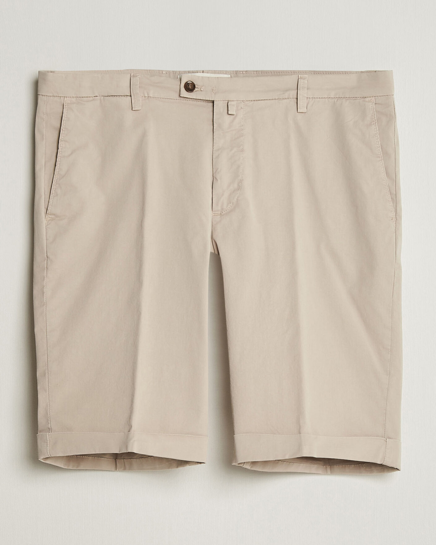 Herre | Shorts | Briglia 1949 | Cotton Stretch Shorts Beige