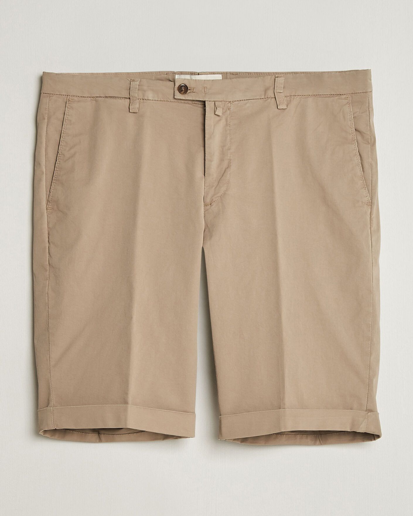 Herre | Shorts | Briglia 1949 | Cotton Stretch Shorts Taupe