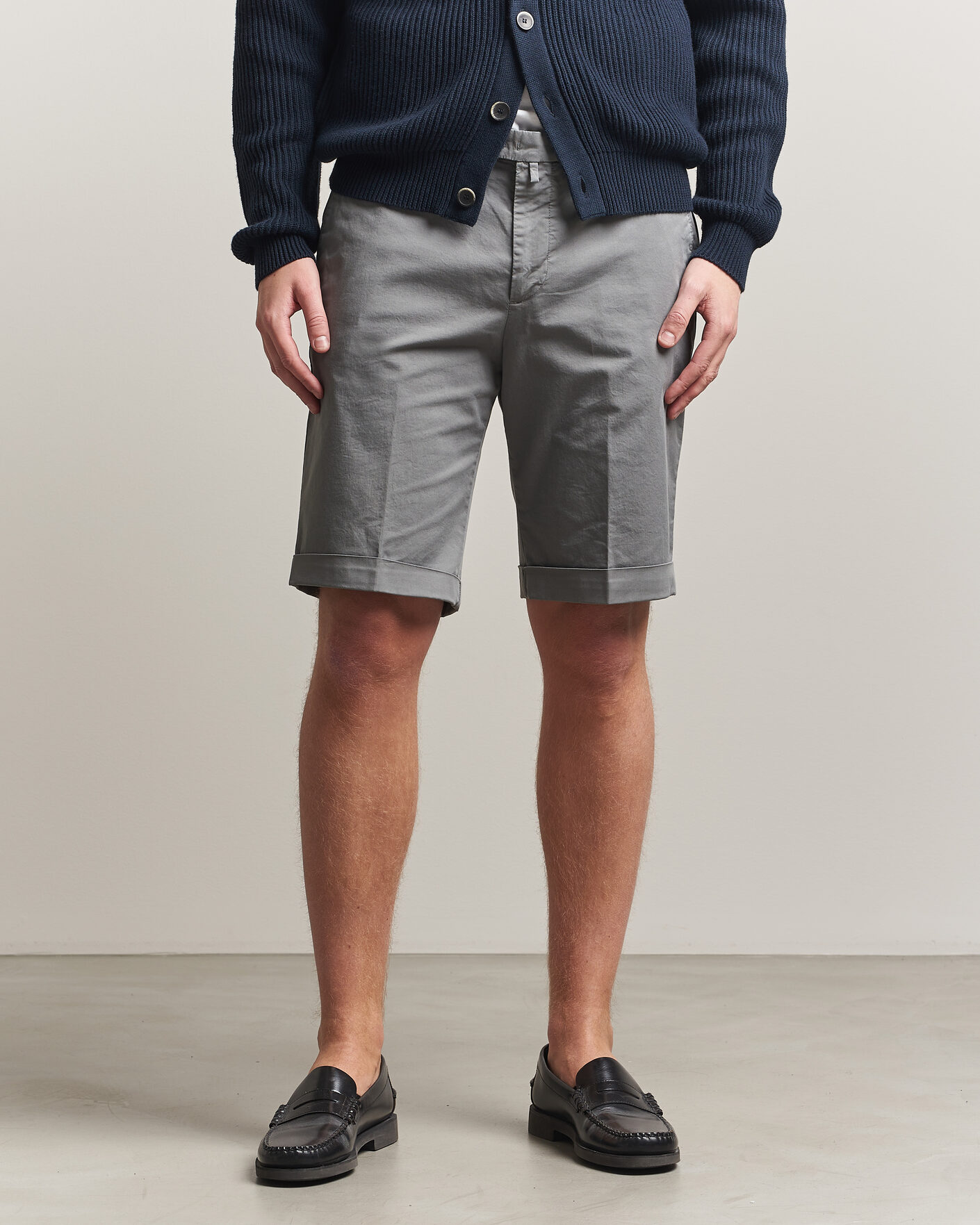 Herre | Shorts | Briglia 1949 | Cotton Stretch Shorts Grey