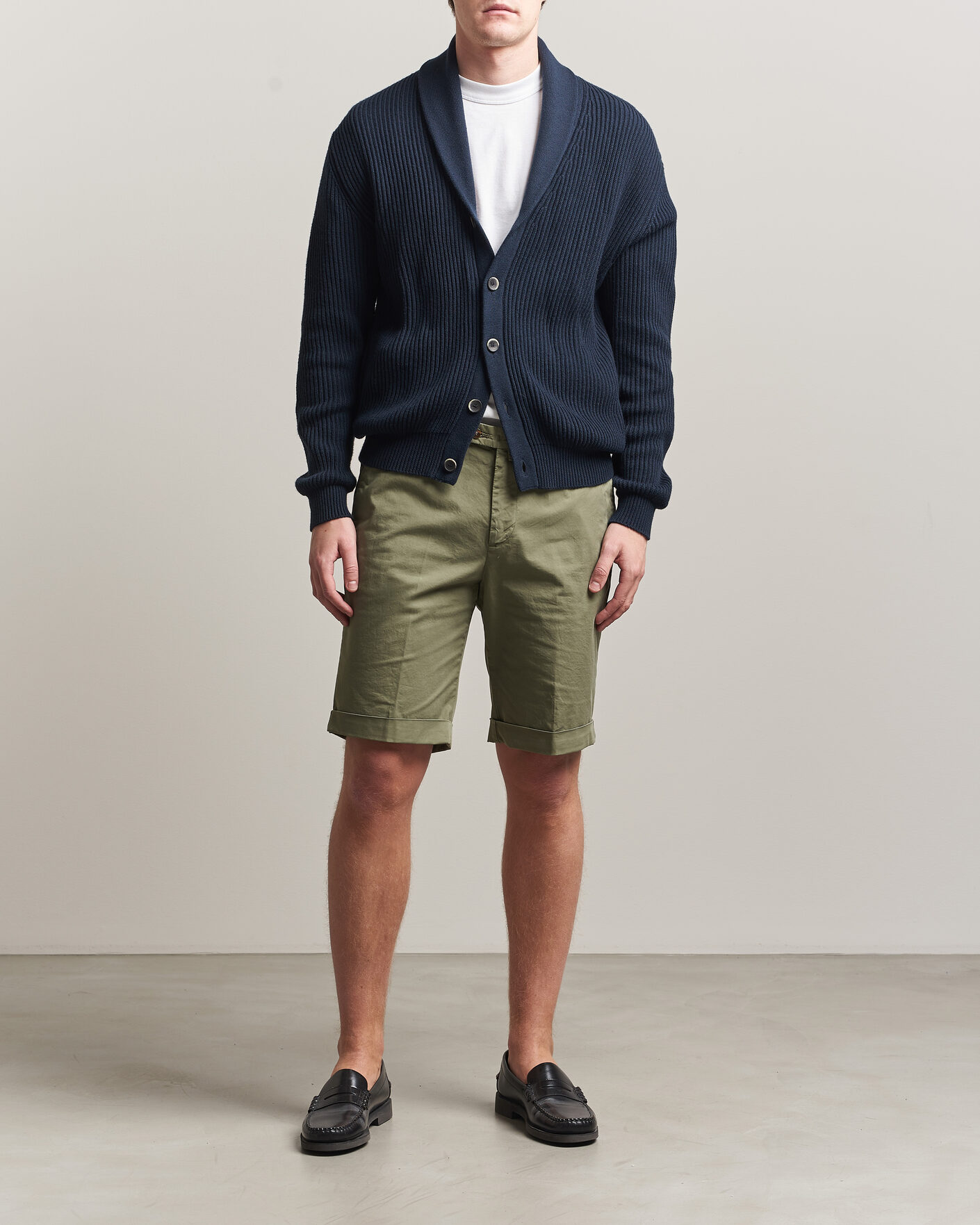 Herre | Shorts | Briglia 1949 | Cotton Stretch Shorts Olive