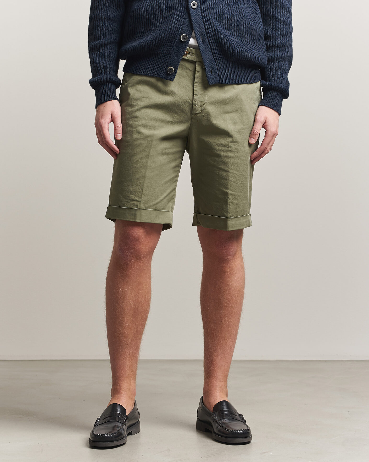 Herre | Shorts | Briglia 1949 | Cotton Stretch Shorts Olive