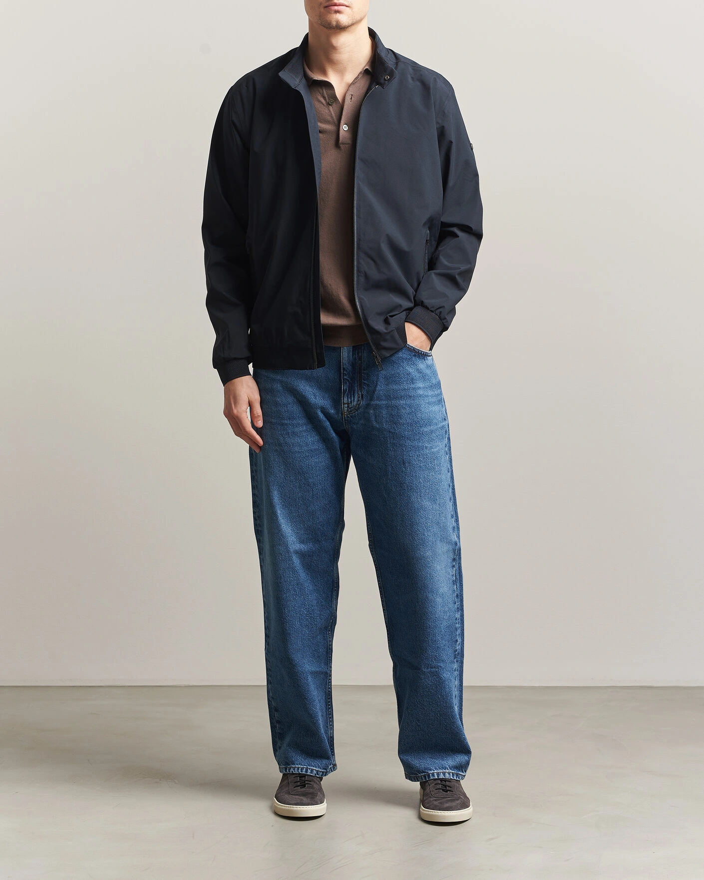 Herre | Jakker | Scandinavian Edition | Plain II Waterproof Jacket Midnight Blue