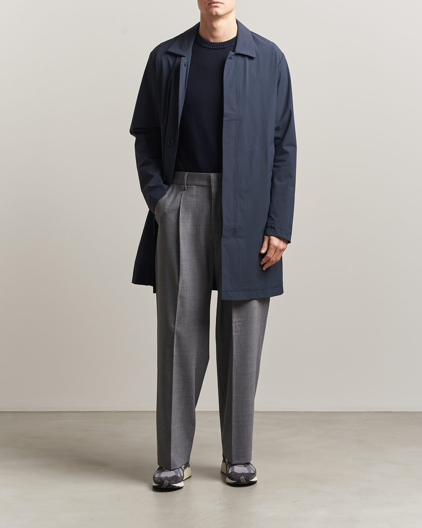 Herre | Jakker | Scandinavian Edition | Ascend II Lightweight Coat Navy