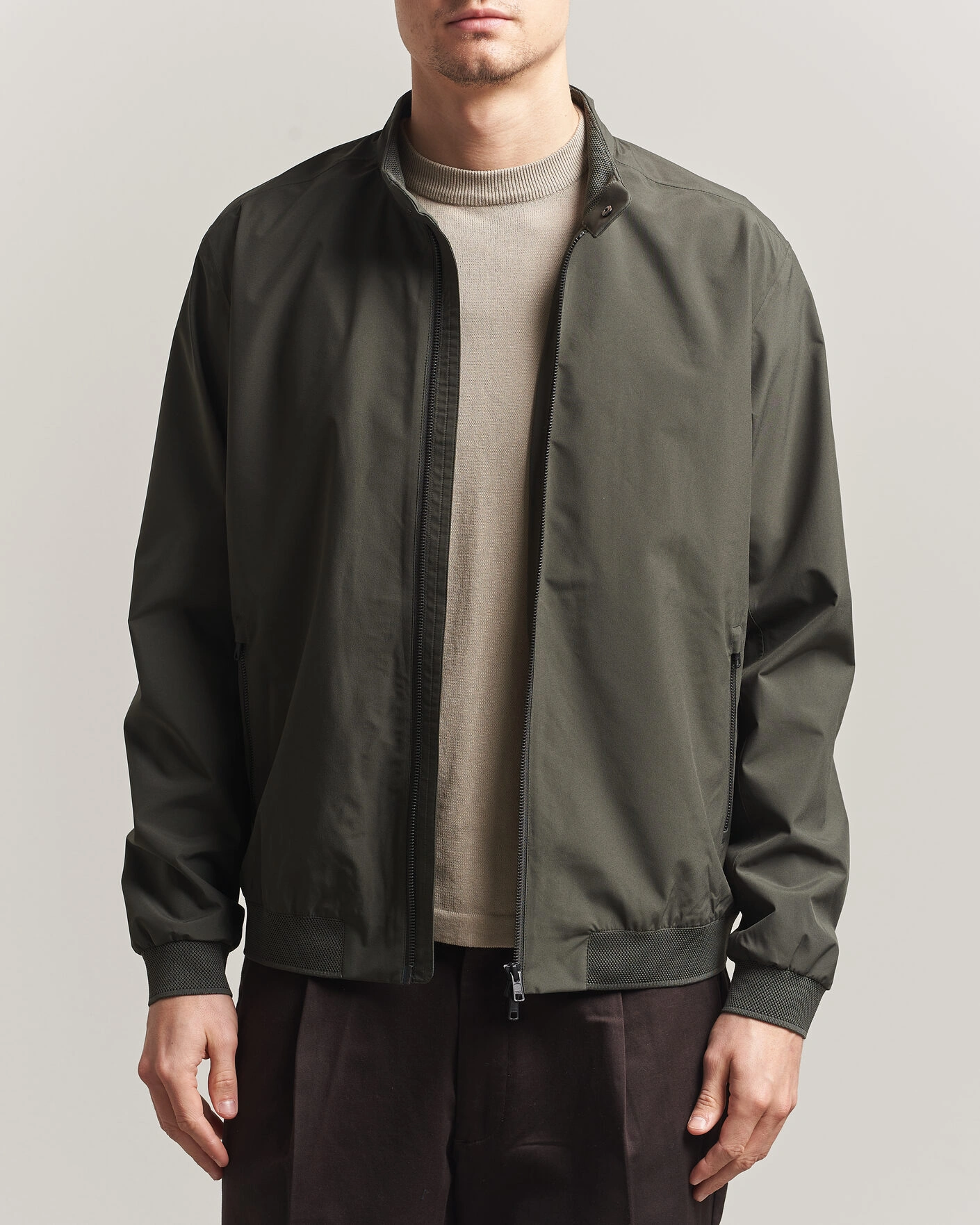 Herre | Jakker | Scandinavian Edition | Plain II Waterproof Jacket Dark Olive