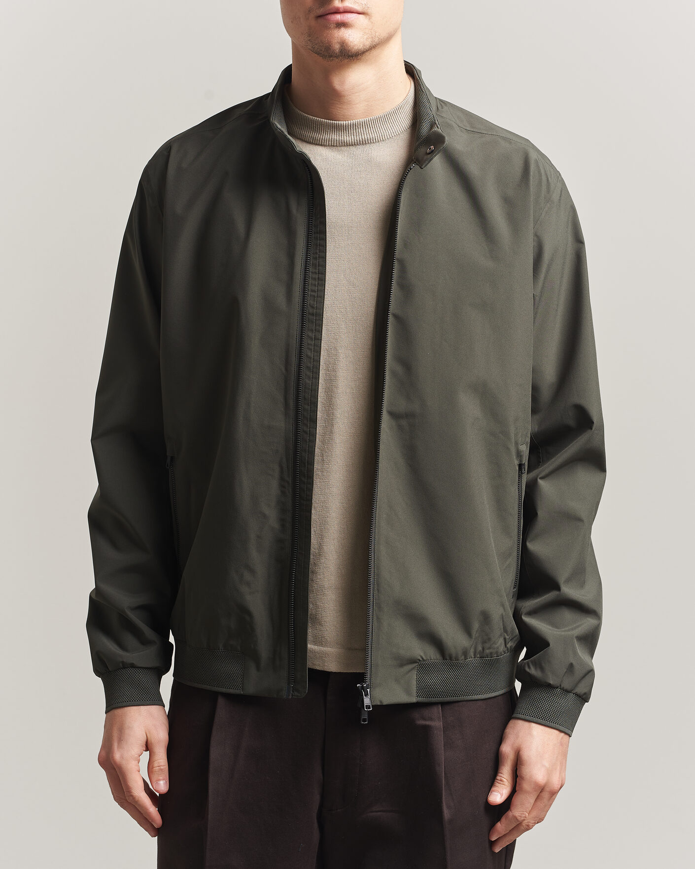 Herre | Jakker | Scandinavian Edition | Plain II Waterproof Jacket Dark Olive