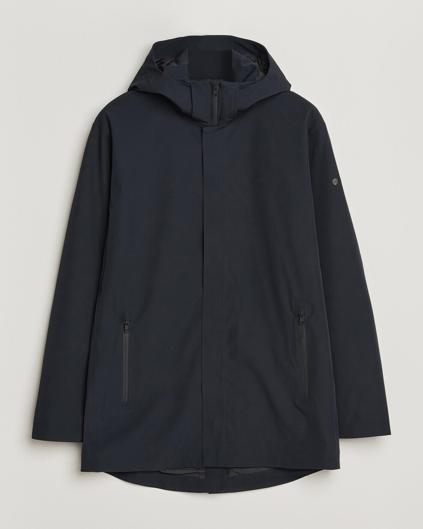 Herre | Jakker | Scandinavian Edition | Range III Mid Lenght Waterproof Coat Midnight Blue