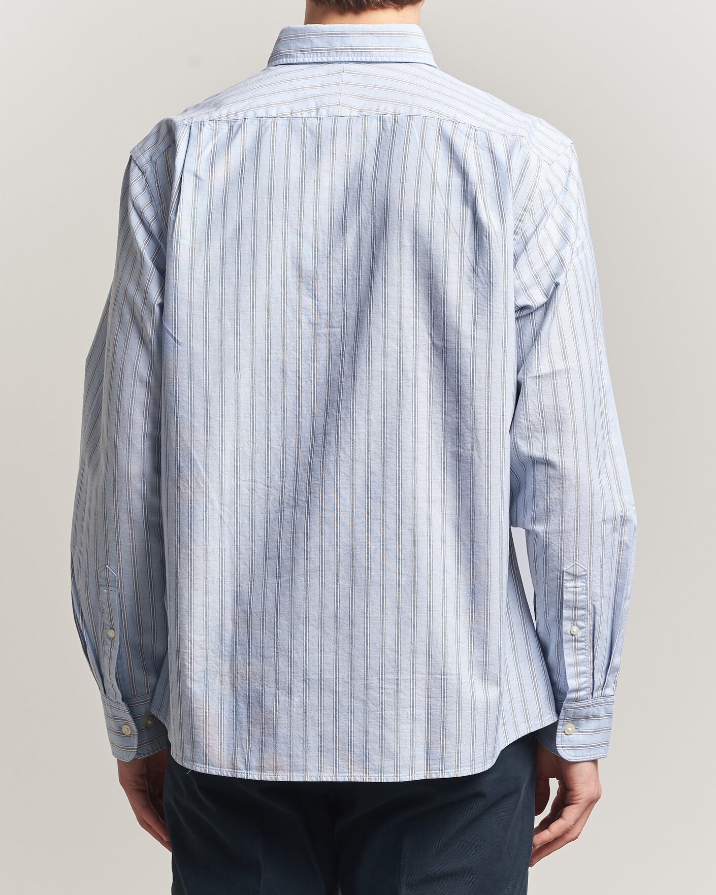 Herre | Skjorter | Charles Tyrwhitt | Button Down Stretch Oxford Shirt Blue