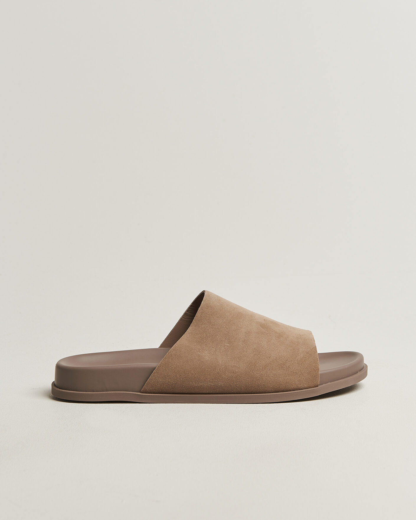Herre | Sandaler og tøfler | Thera's | Classic Slide Sandals Stone Suede