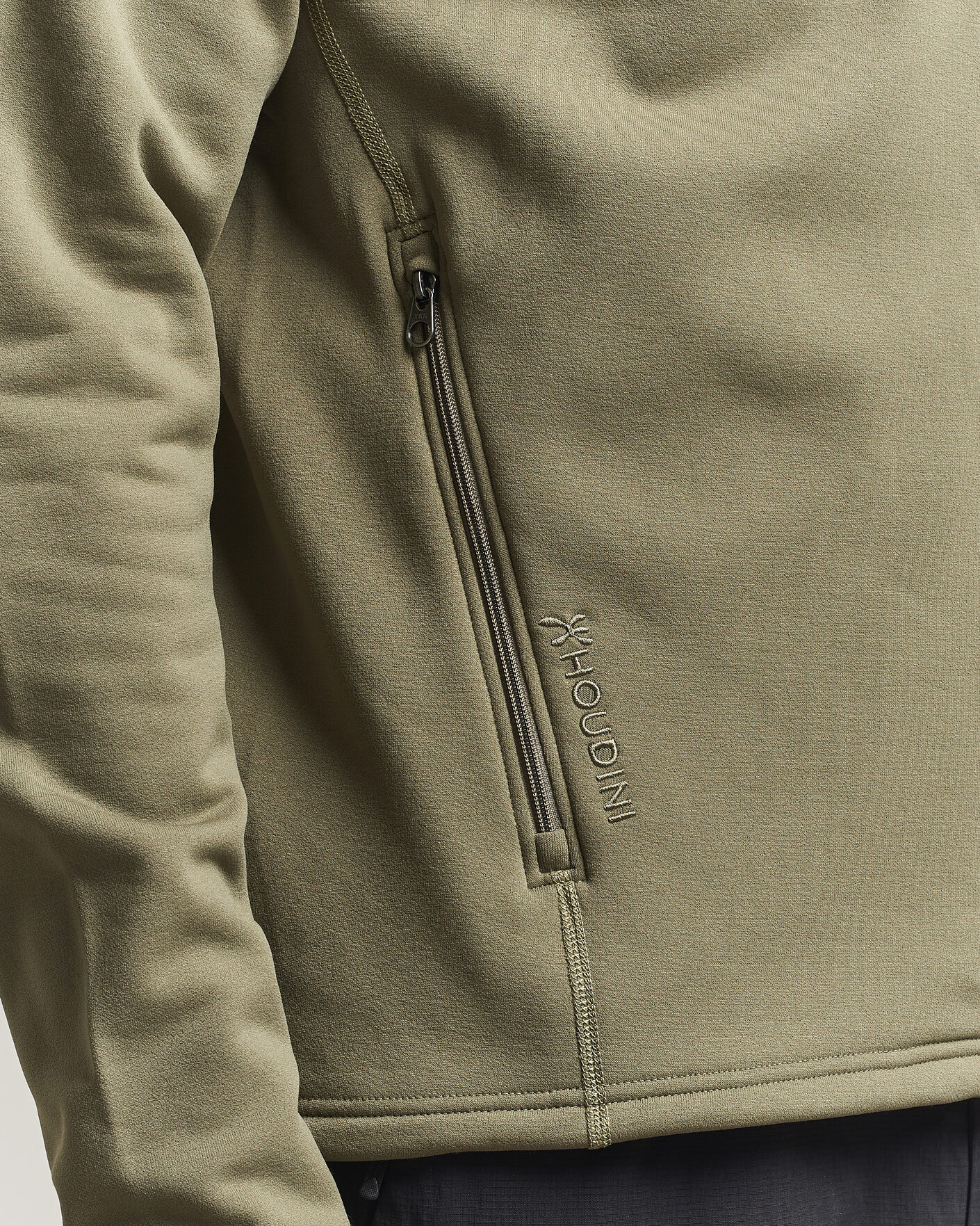 Herre | Gensere | Houdini | Power Up Houdi Sage Green