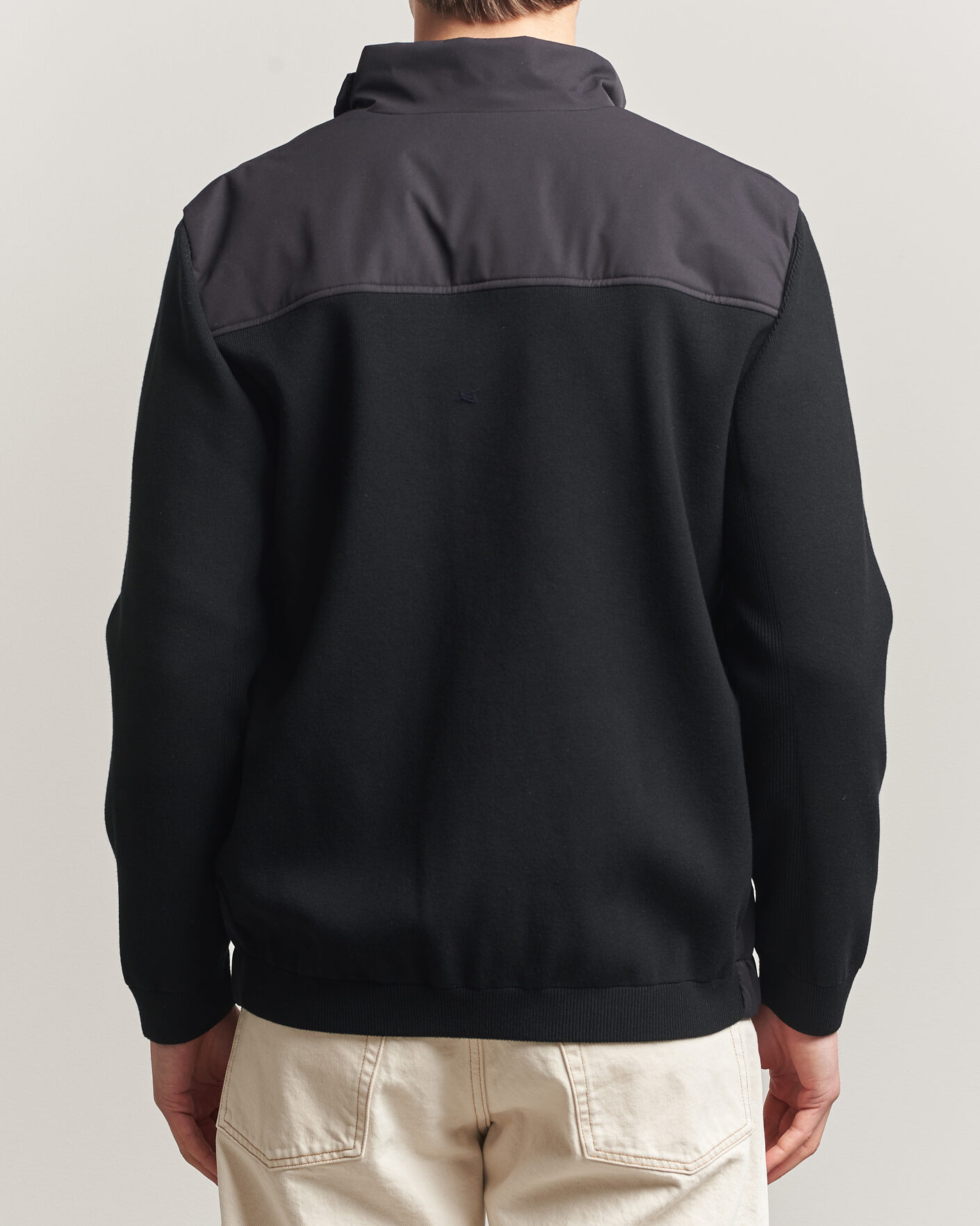 Herre | Jakker | Woolrich | Two Layers Hybrid Jacket Black