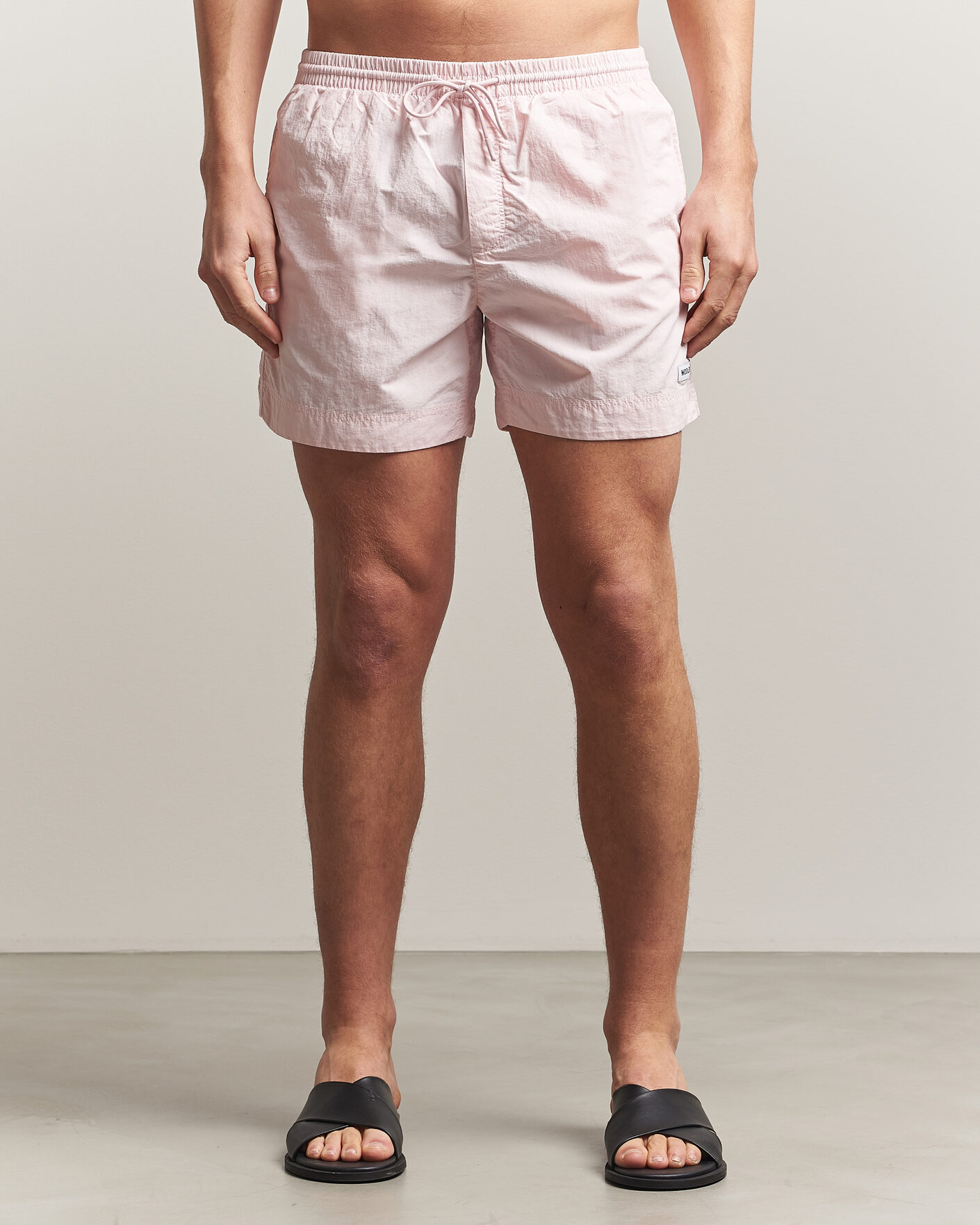 Herre | Badeshorts | Woolrich | Solid Garment Dyed Swimshorts Pale Lilac