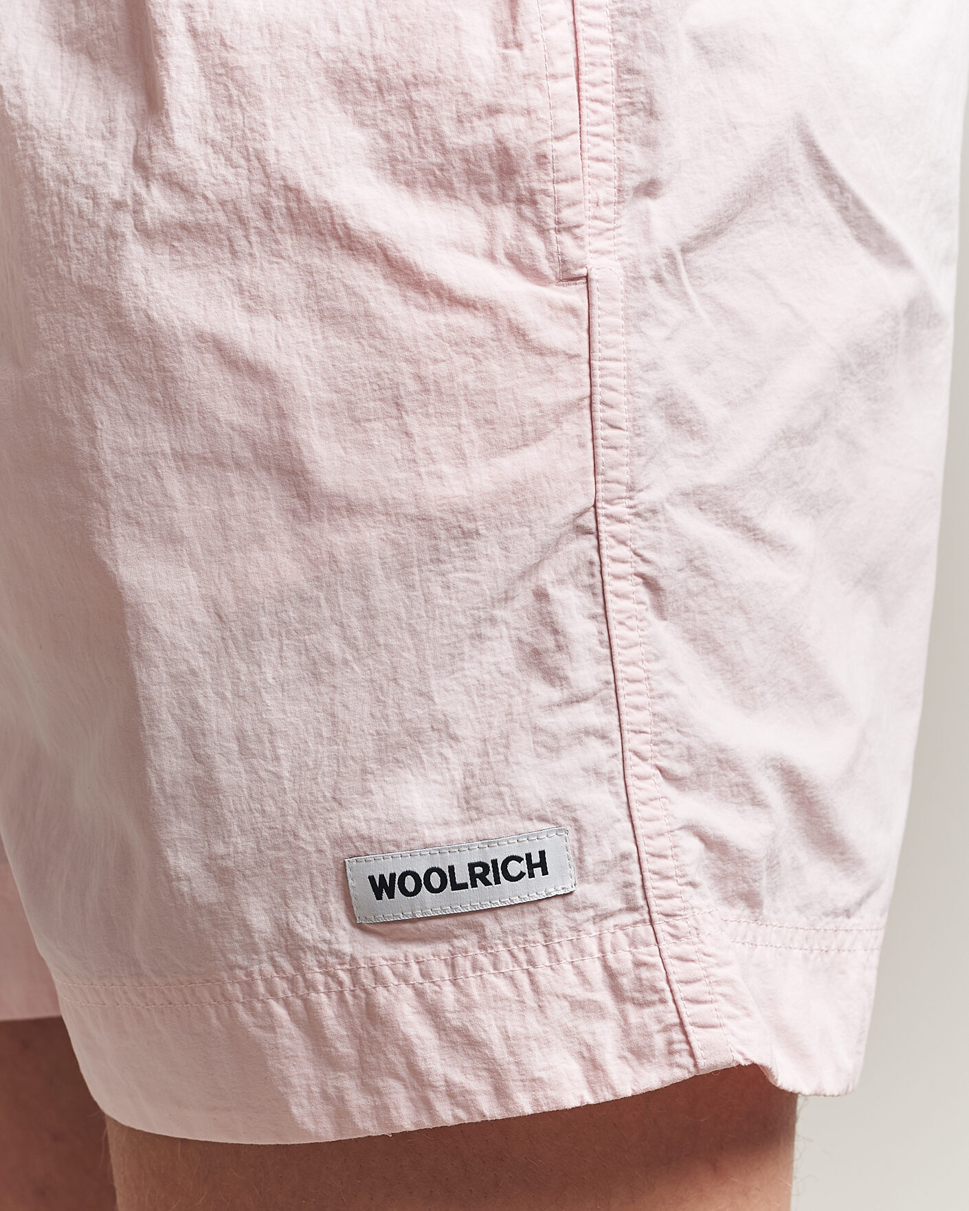 Herre | Badeshorts | Woolrich | Solid Garment Dyed Swimshorts Pale Lilac