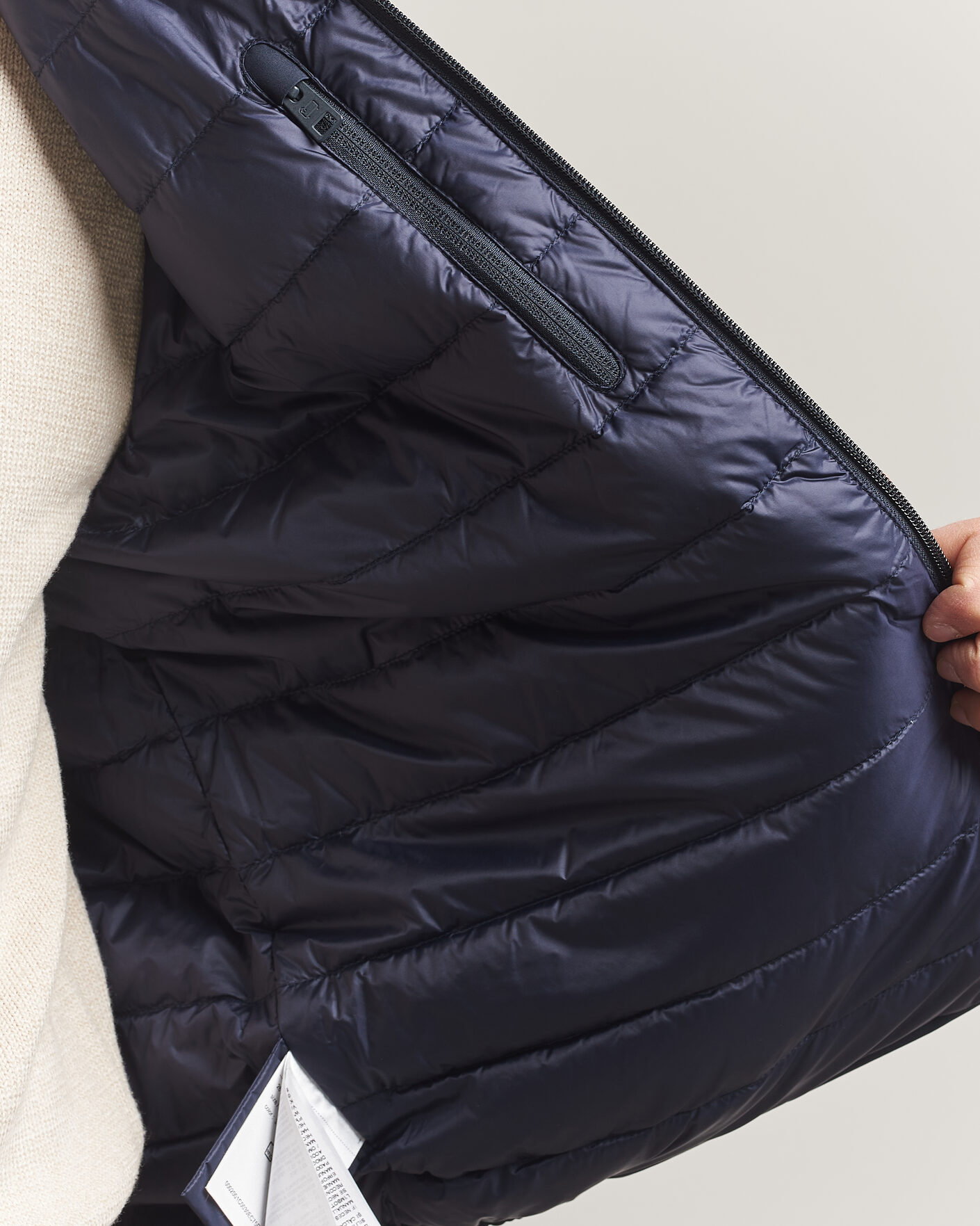 Herre | Vester | Woolrich | Two Layer Sailing Vest Melton Blue