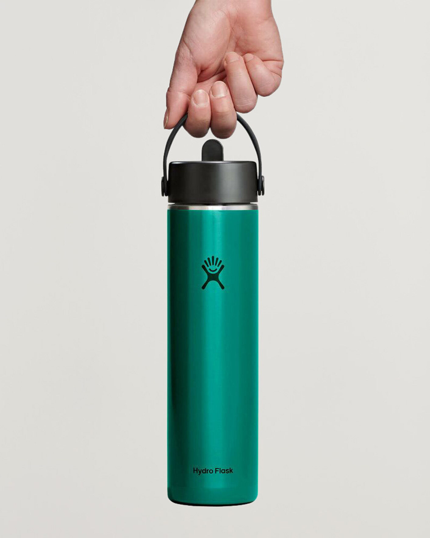 Herre | Outdoor living | Hydro Flask | Lightweight Flex Straw 24oz Bottle Emerald Green