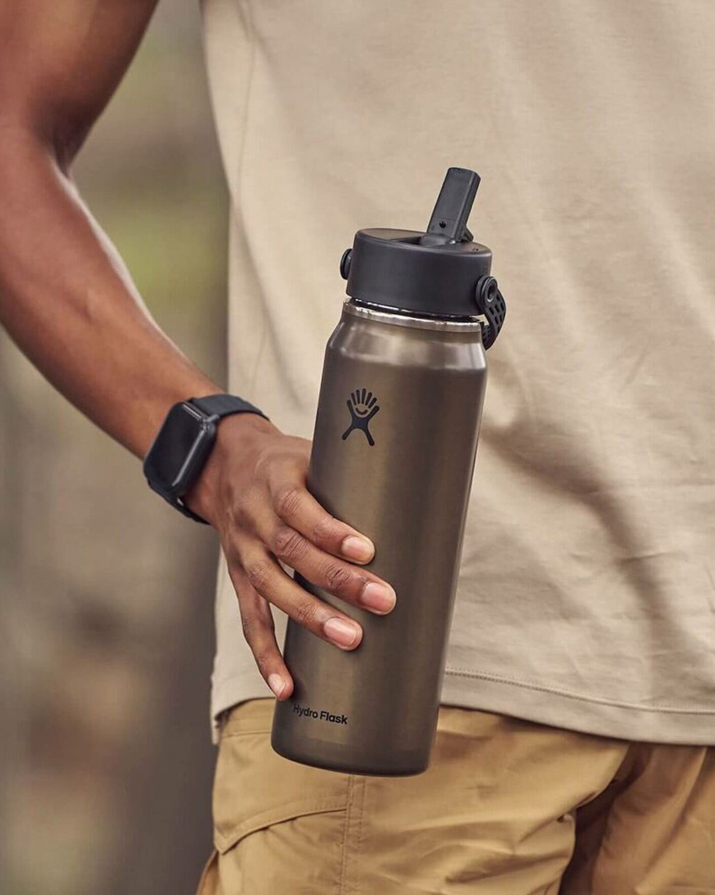 Herre | Outdoor living | Hydro Flask | Lightweight Flex Straw 32oz Bottle Obsidian