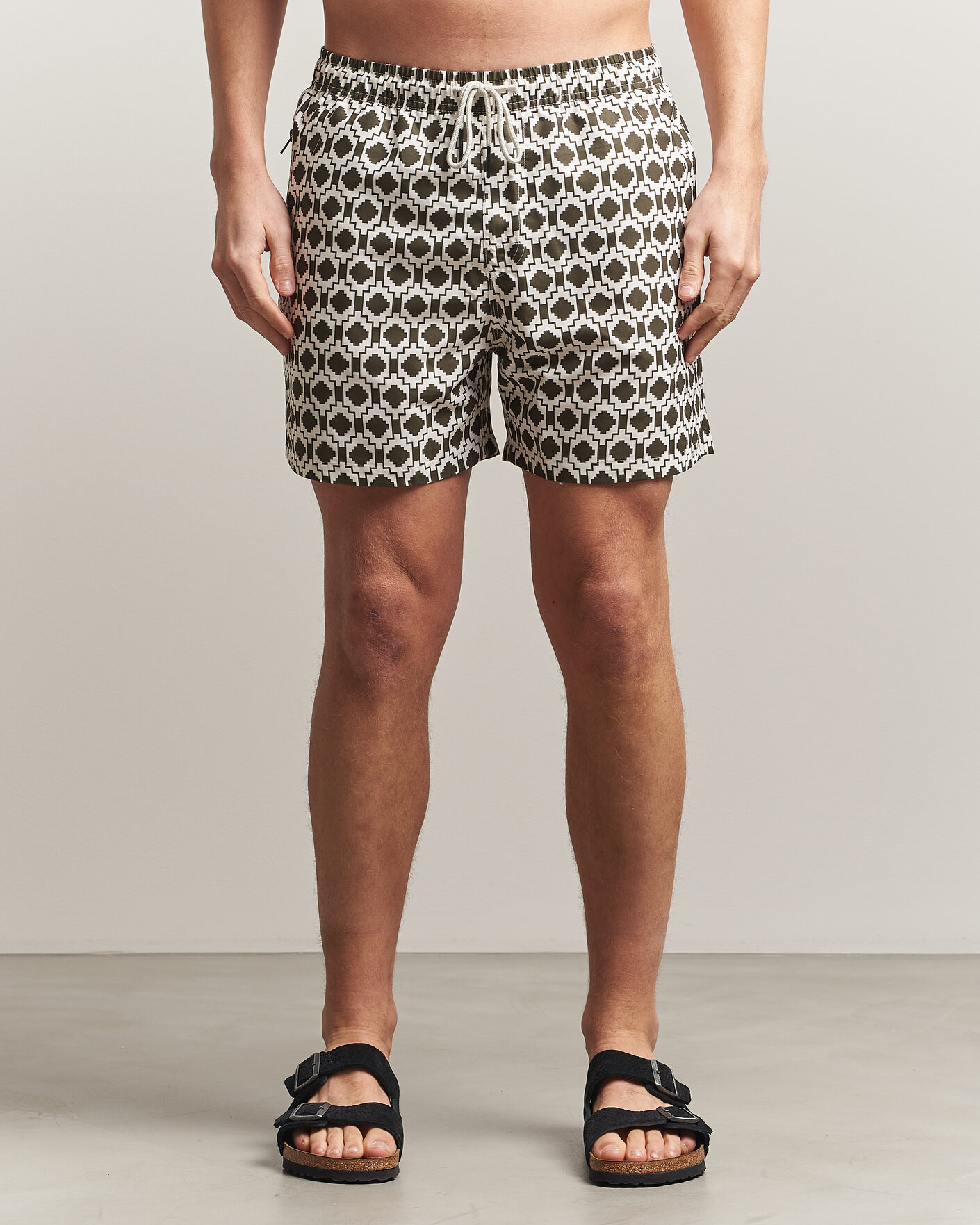 Herre | Badeshorts | OAS | Printed Swimshorts Pine Mitu