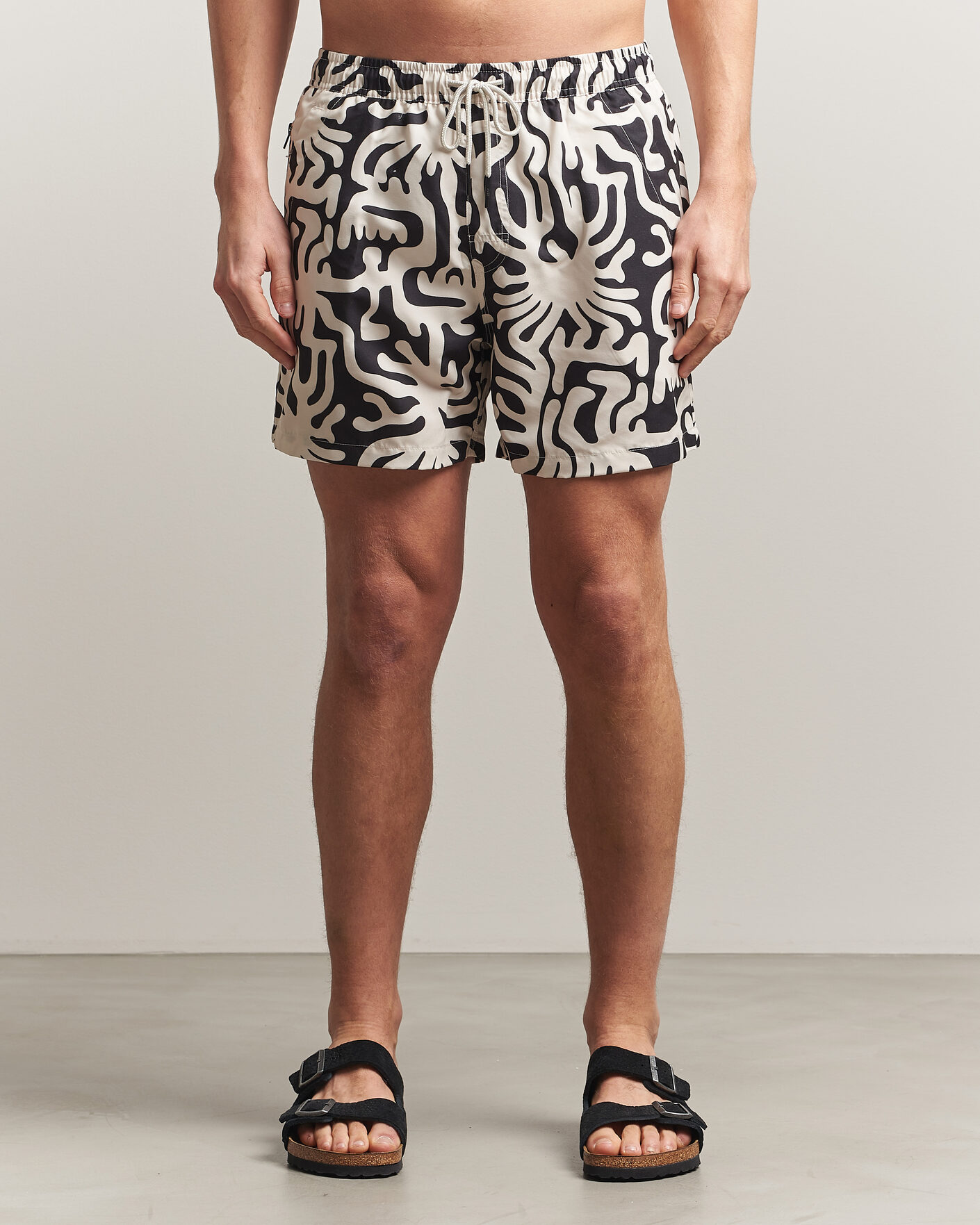 Herre | Badeshorts | OAS | Printed Swimshorts Loefy
