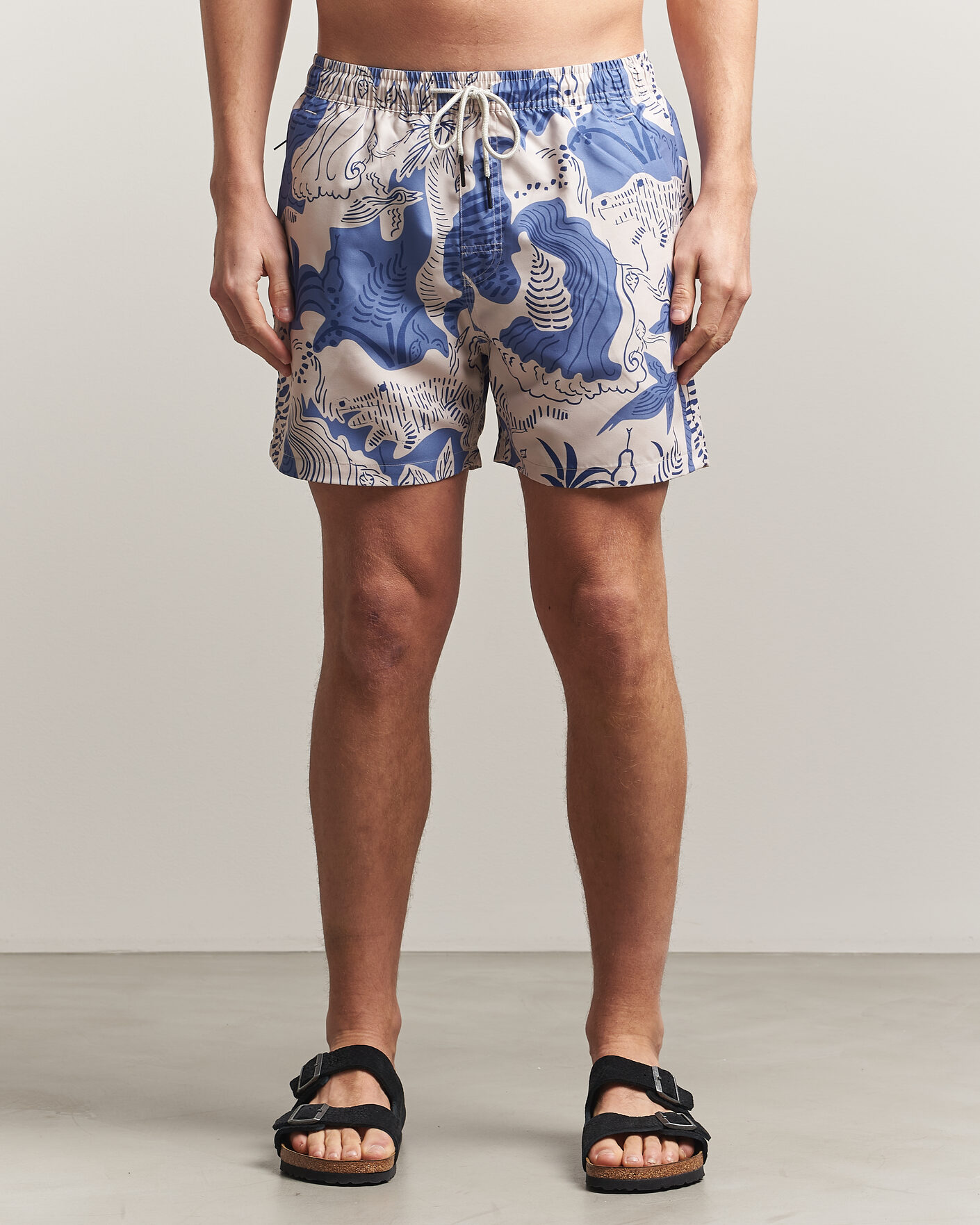 Herre | Badeshorts | OAS | Printed Swimshorts Mystea