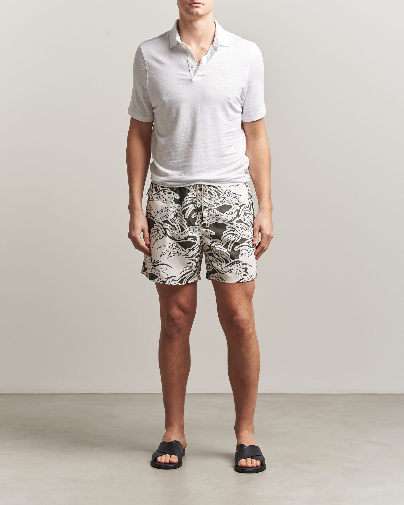 Herre | Badeshorts | OAS | Printed Swimshorts Rogue