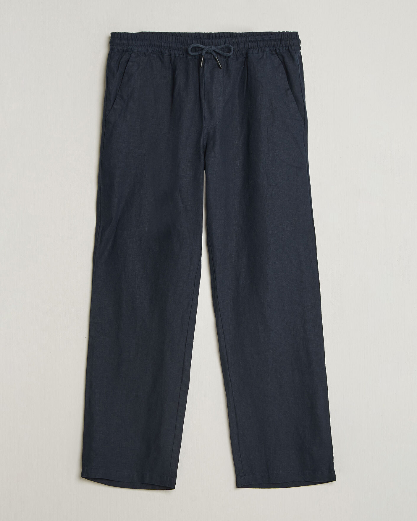 Herre | Bukser | OAS | Nino Linen Pants Navy