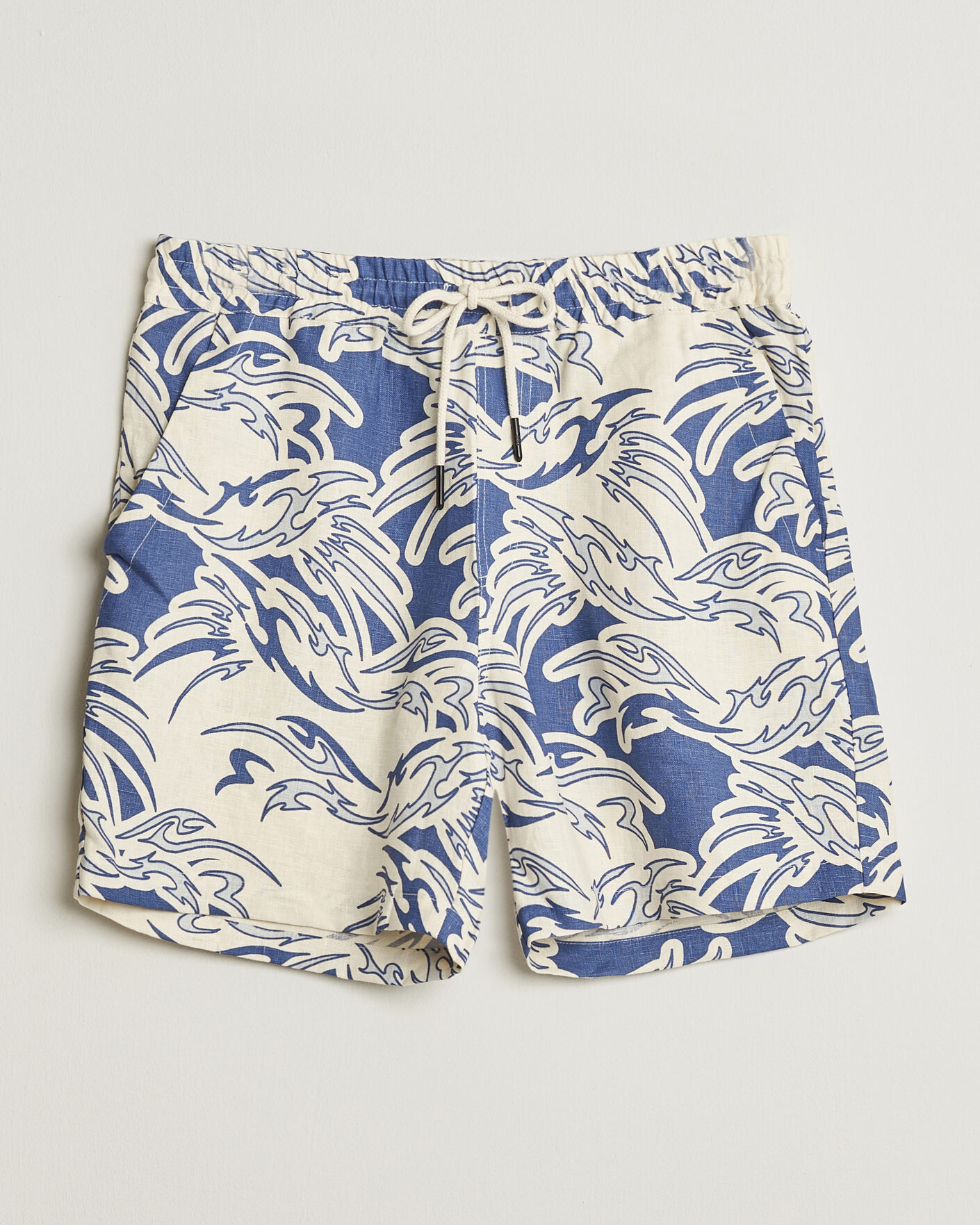 Herre | Shorts | OAS | Porto Linen Shorts Rogue Blue