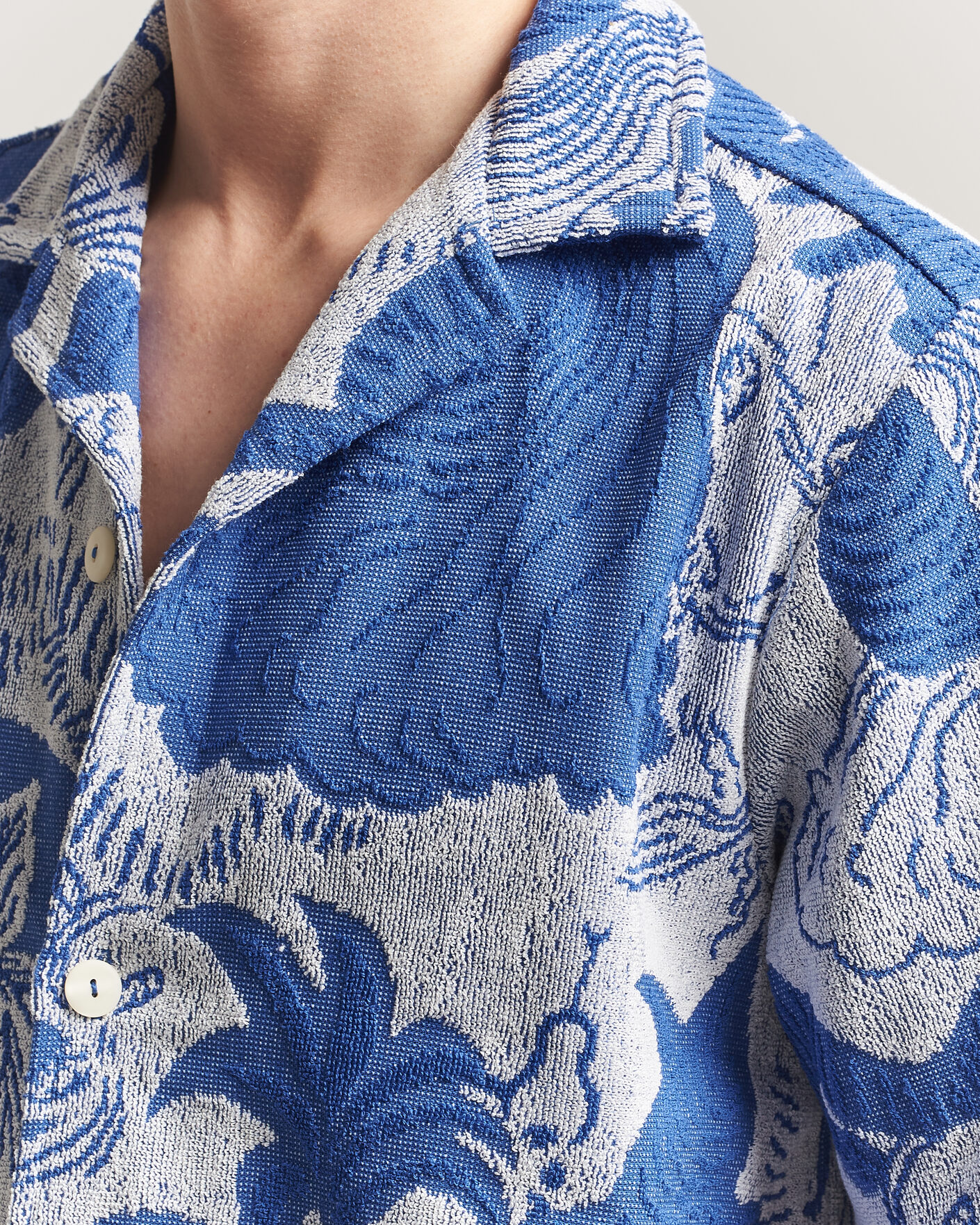 Herre | Skjorter | OAS | Cuba Short Sleeve Shirt Mystea