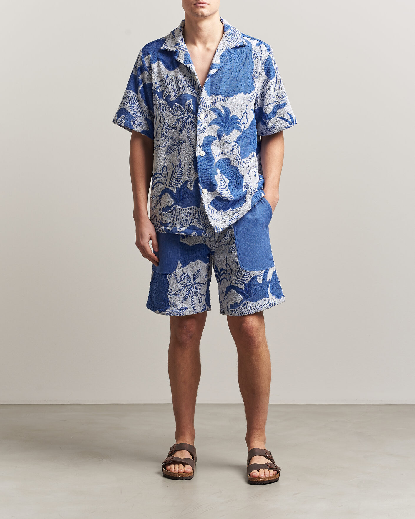 Herre | Shorts | OAS | Nicola Cotton Net Shorts Mystea