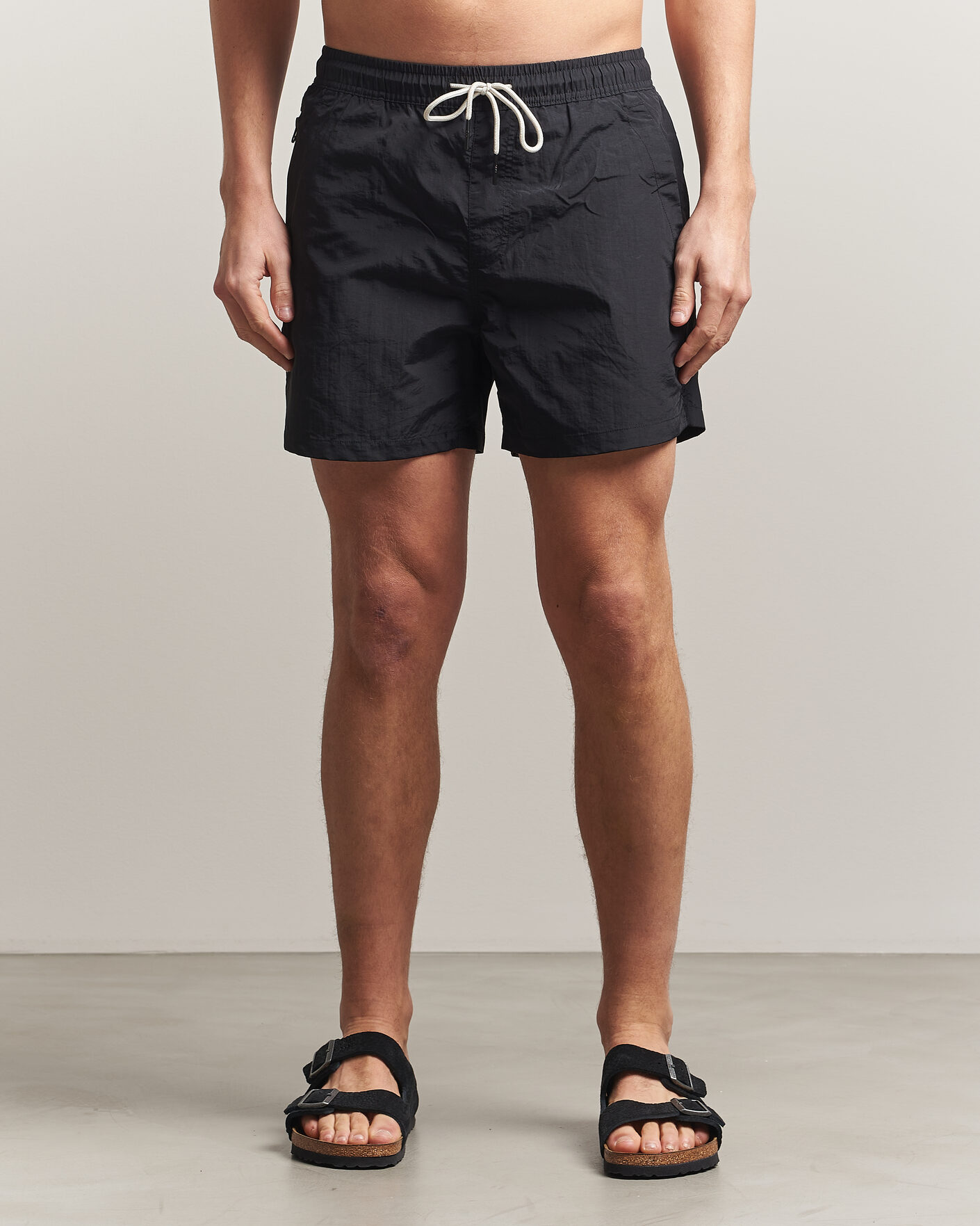 Herre | Badeshorts | OAS | Plain Swimshorts Black