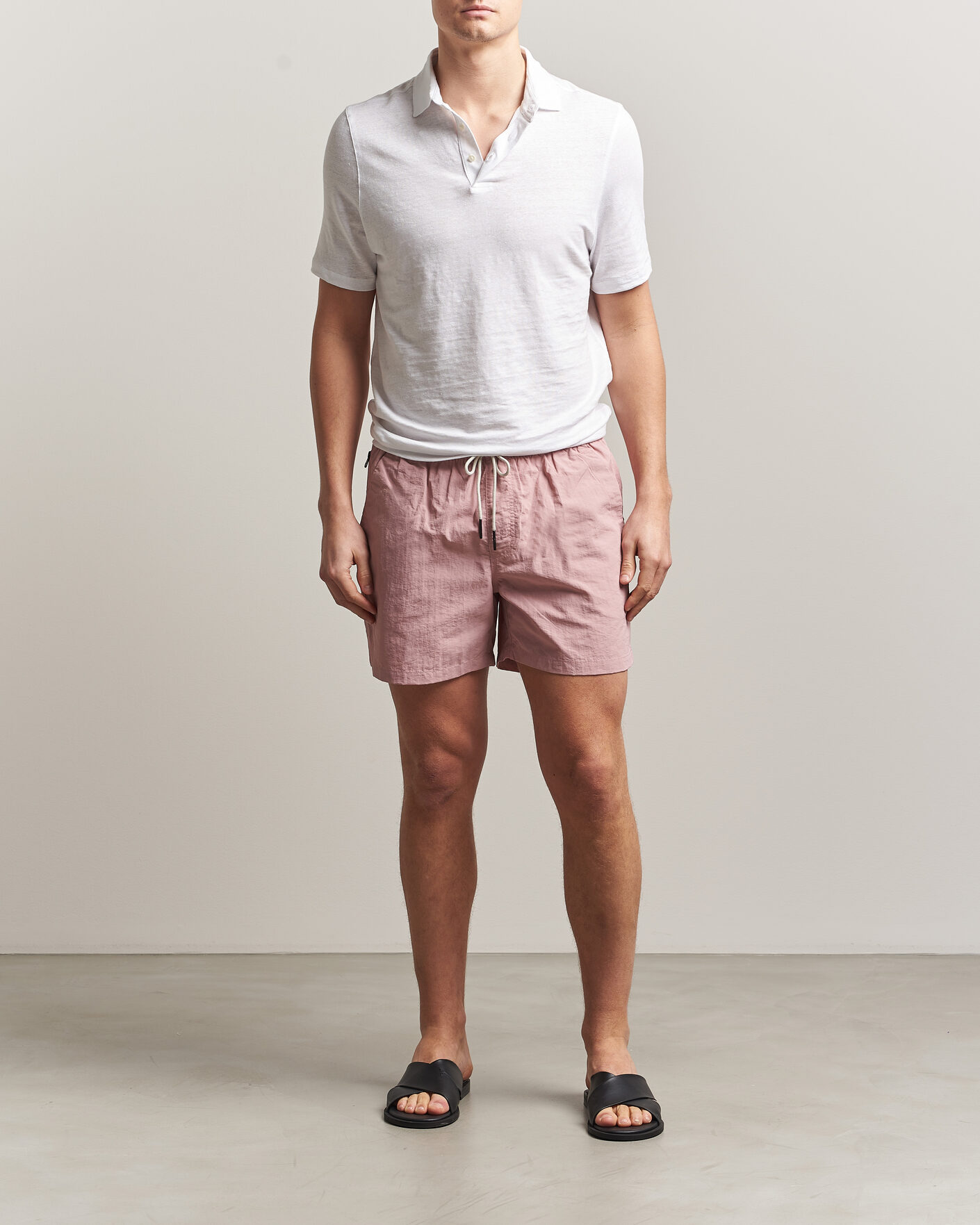 Herre | Badeshorts | OAS | Plain Swimshorts Blush