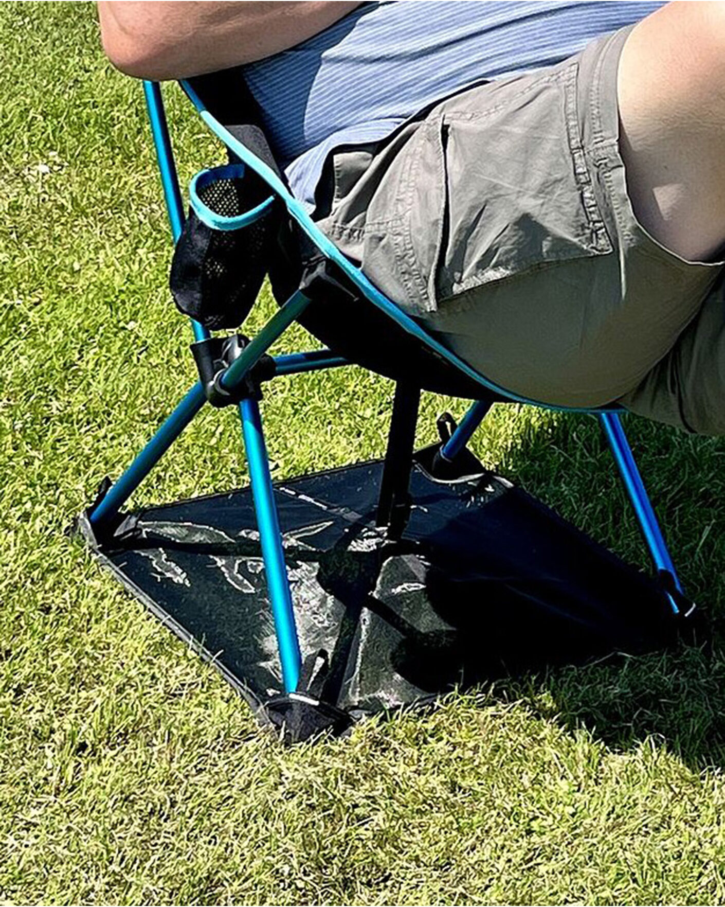 Herre | Outdoor living | Helinox | Ground Sheet Chair One (re) Black