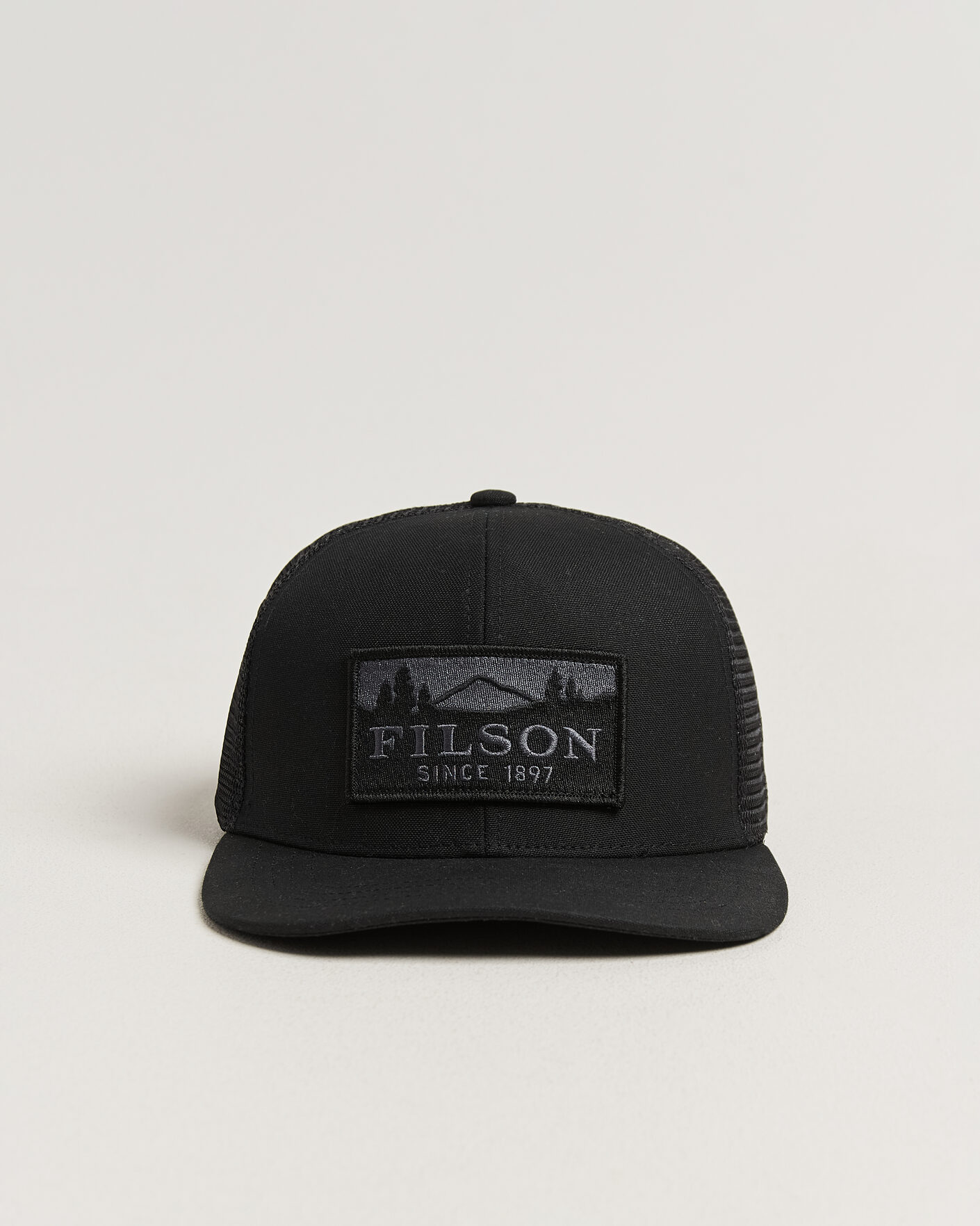 Herre | Hatter og capser | Filson | Scenic Waxed Logger Mesh Cap Black