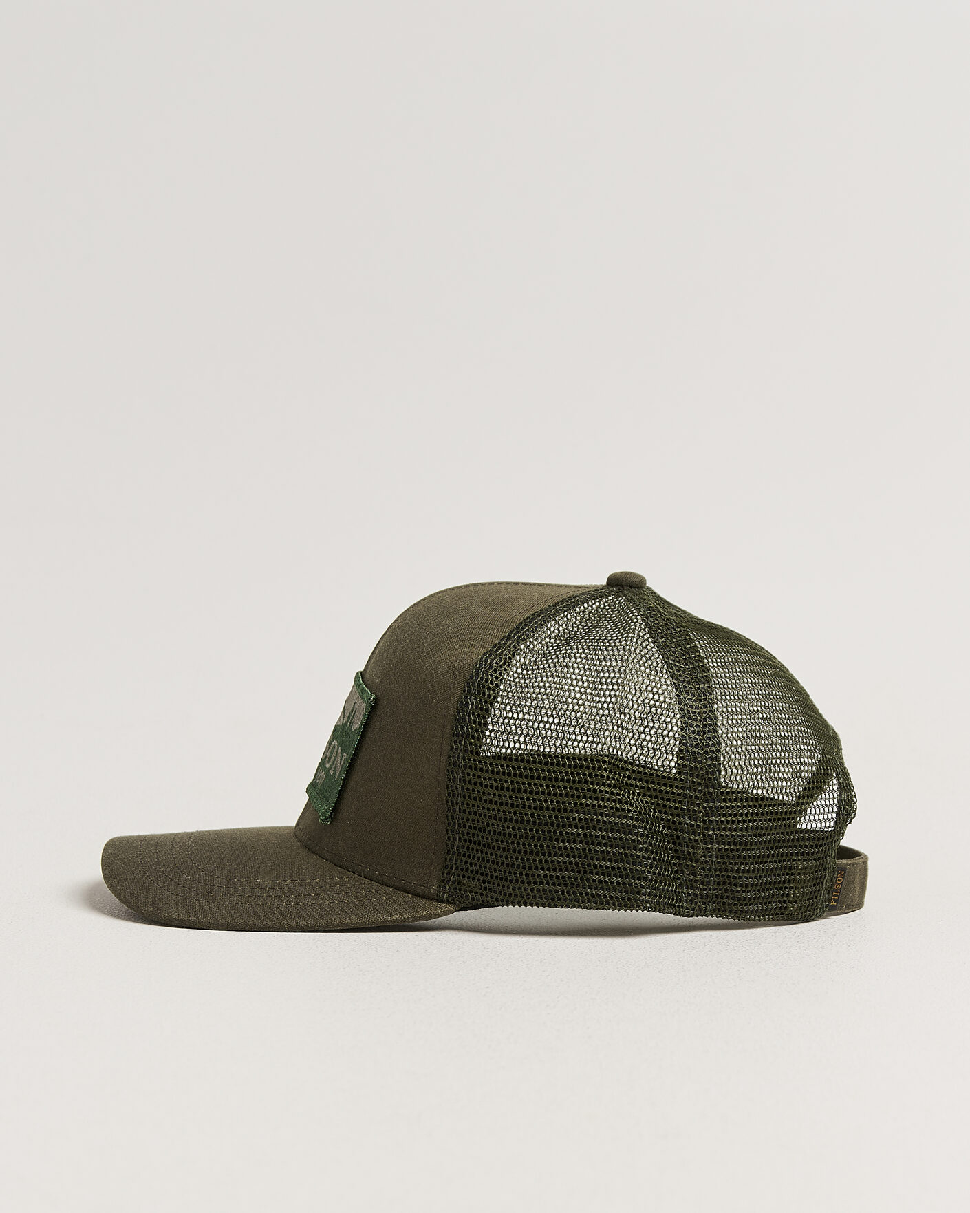 Herre | Hatter og capser | Filson | Scenic Waxed Logger Mesh Cap Otter Green