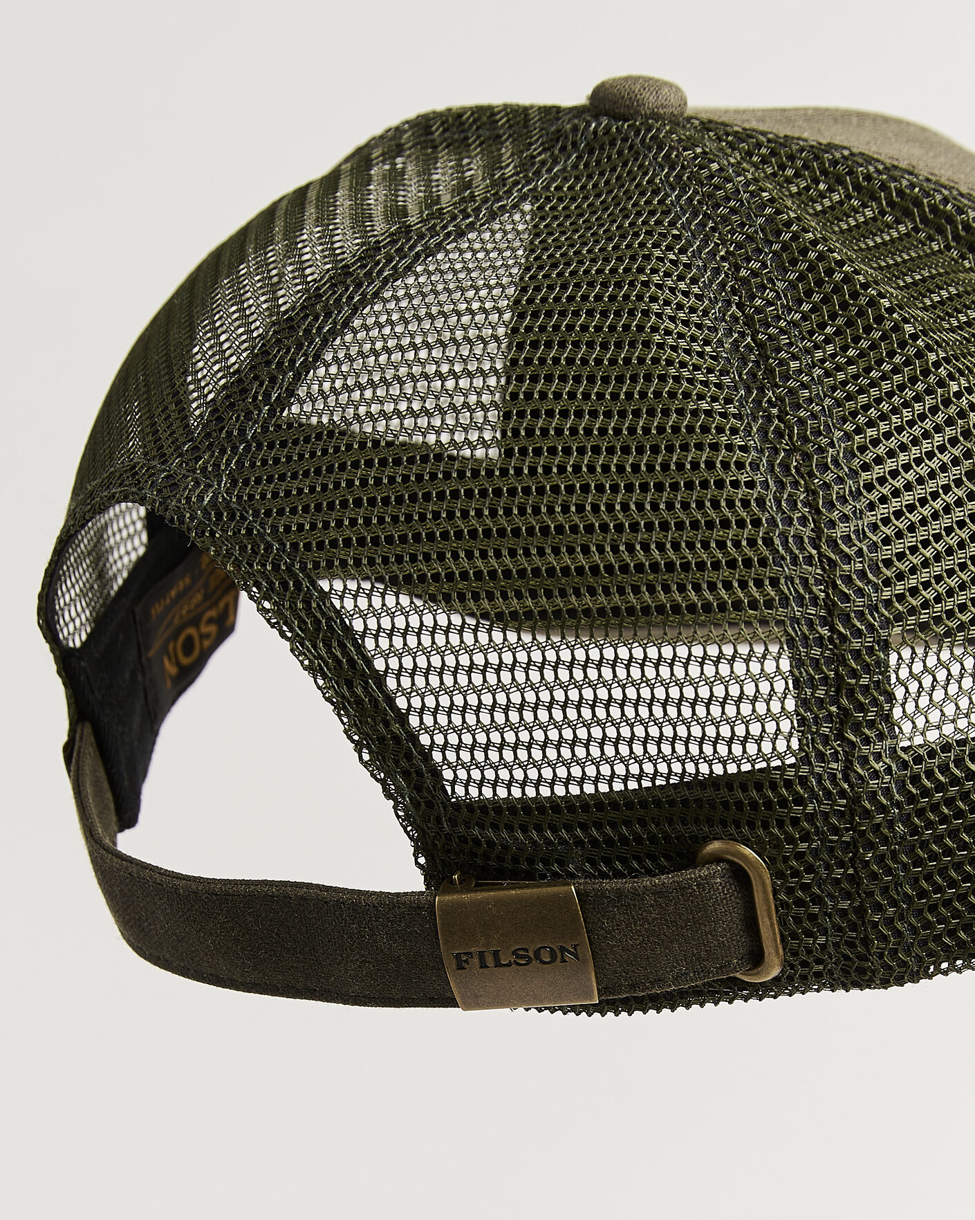 Herre | Hatter og capser | Filson | Scenic Waxed Logger Mesh Cap Otter Green