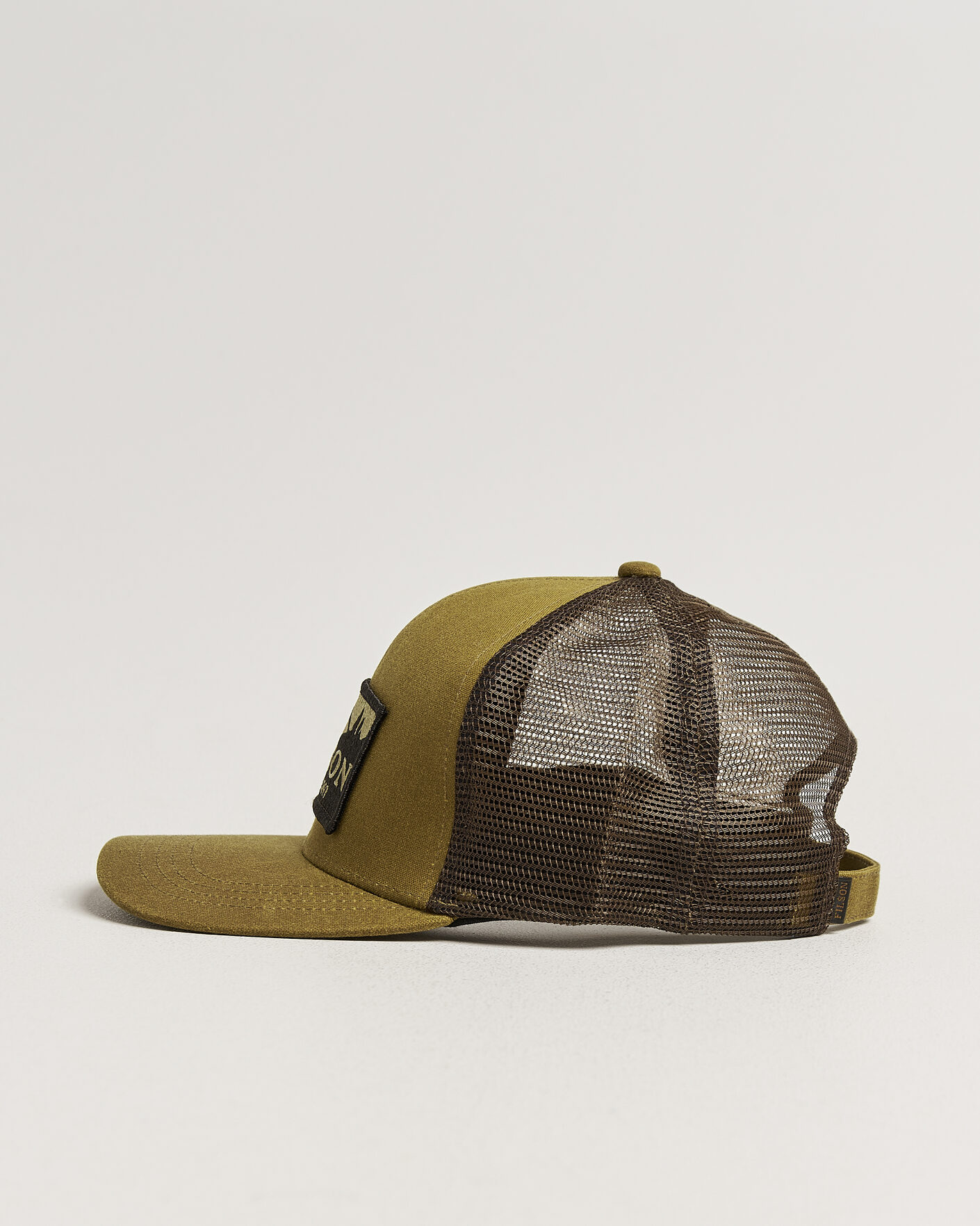Herre | Hatter og capser | Filson | Scenic Waxed Logger Mesh Cap Dark Tan