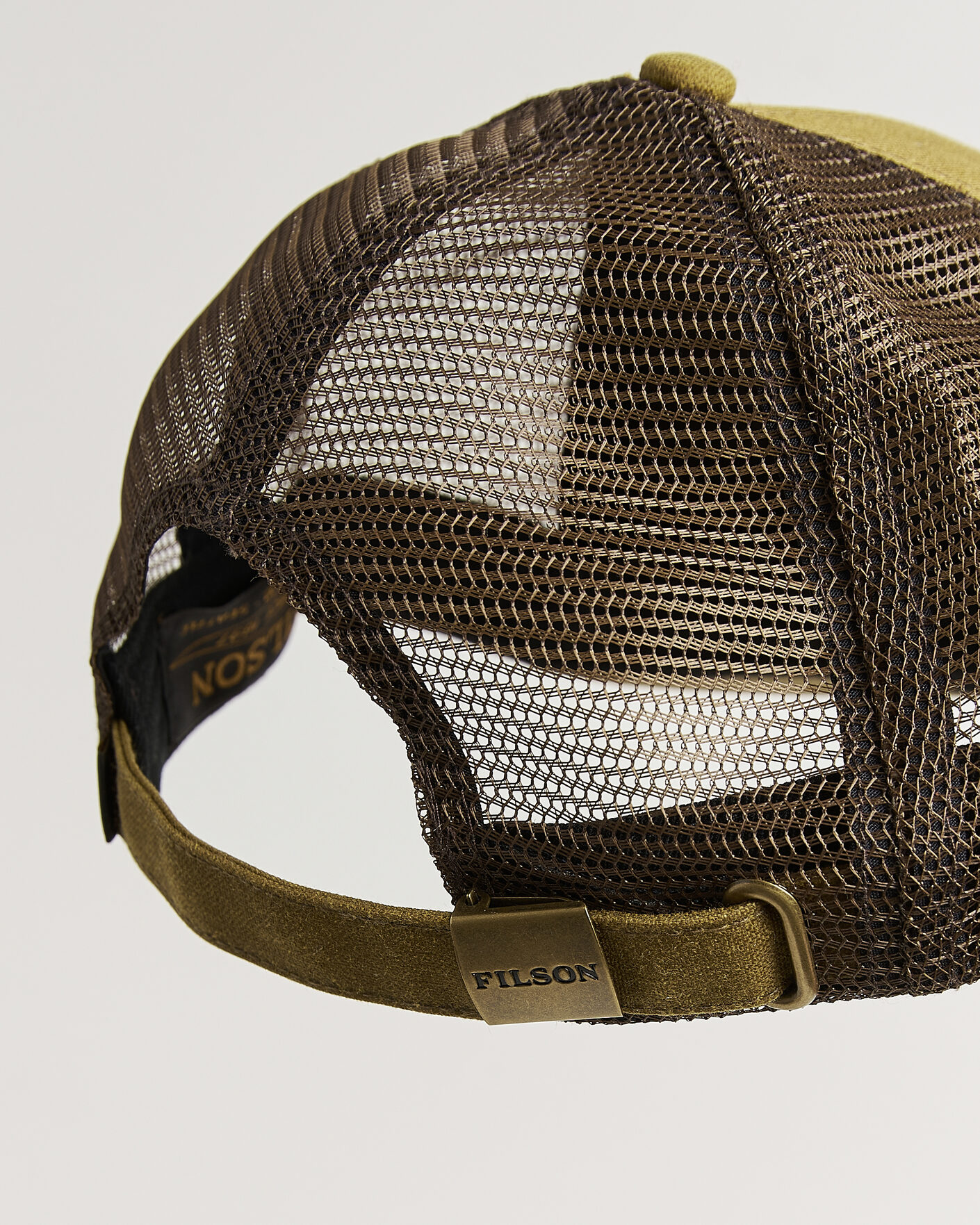 Herre | Hatter og capser | Filson | Scenic Waxed Logger Mesh Cap Dark Tan
