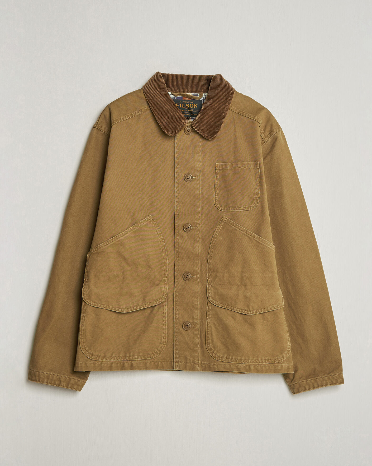 Herre | Jakker | Filson | Canvas Outfitter Jacket Kangaroo