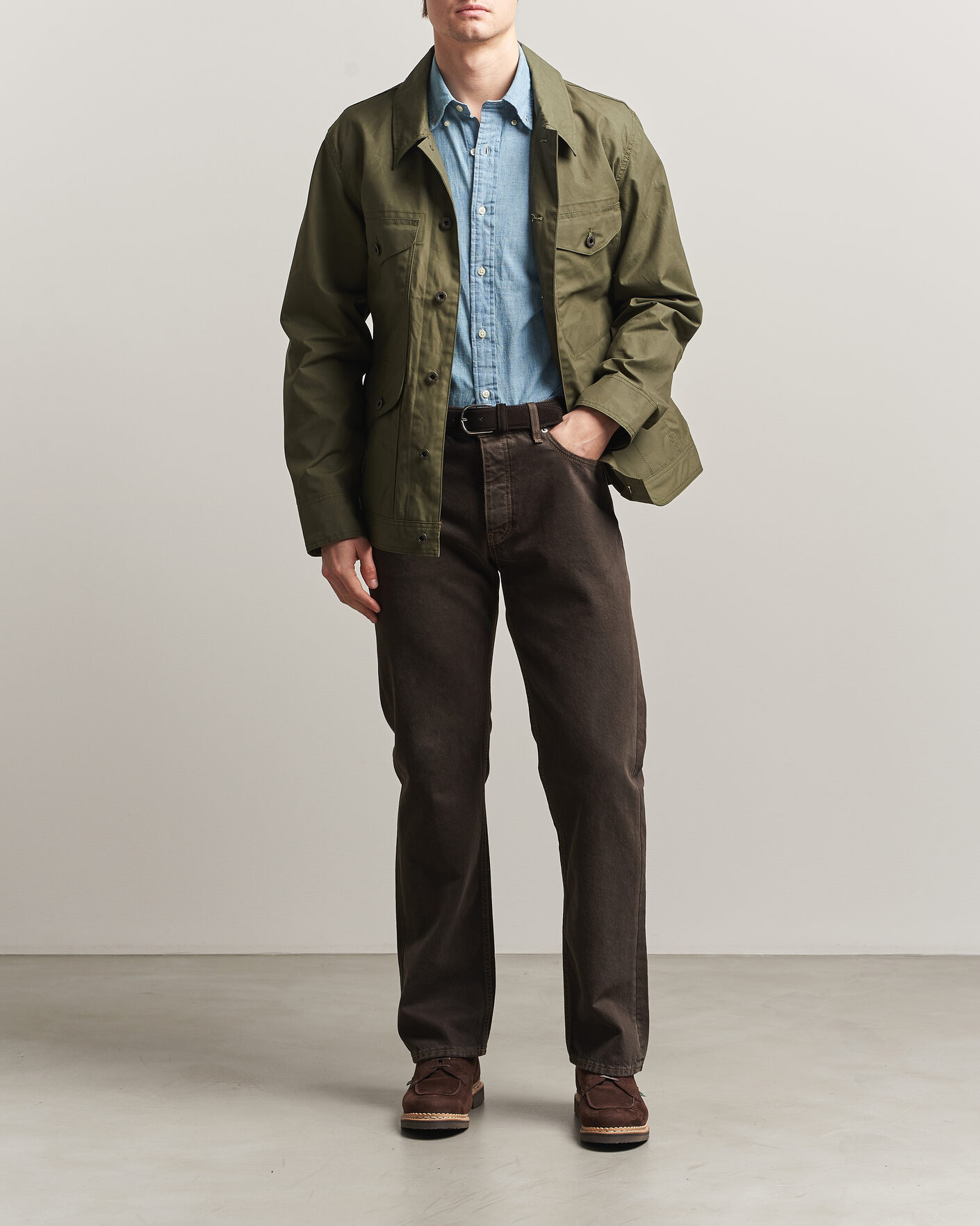Herre | Jakker | Filson | Ranger Journeman Jacket Dark Olive