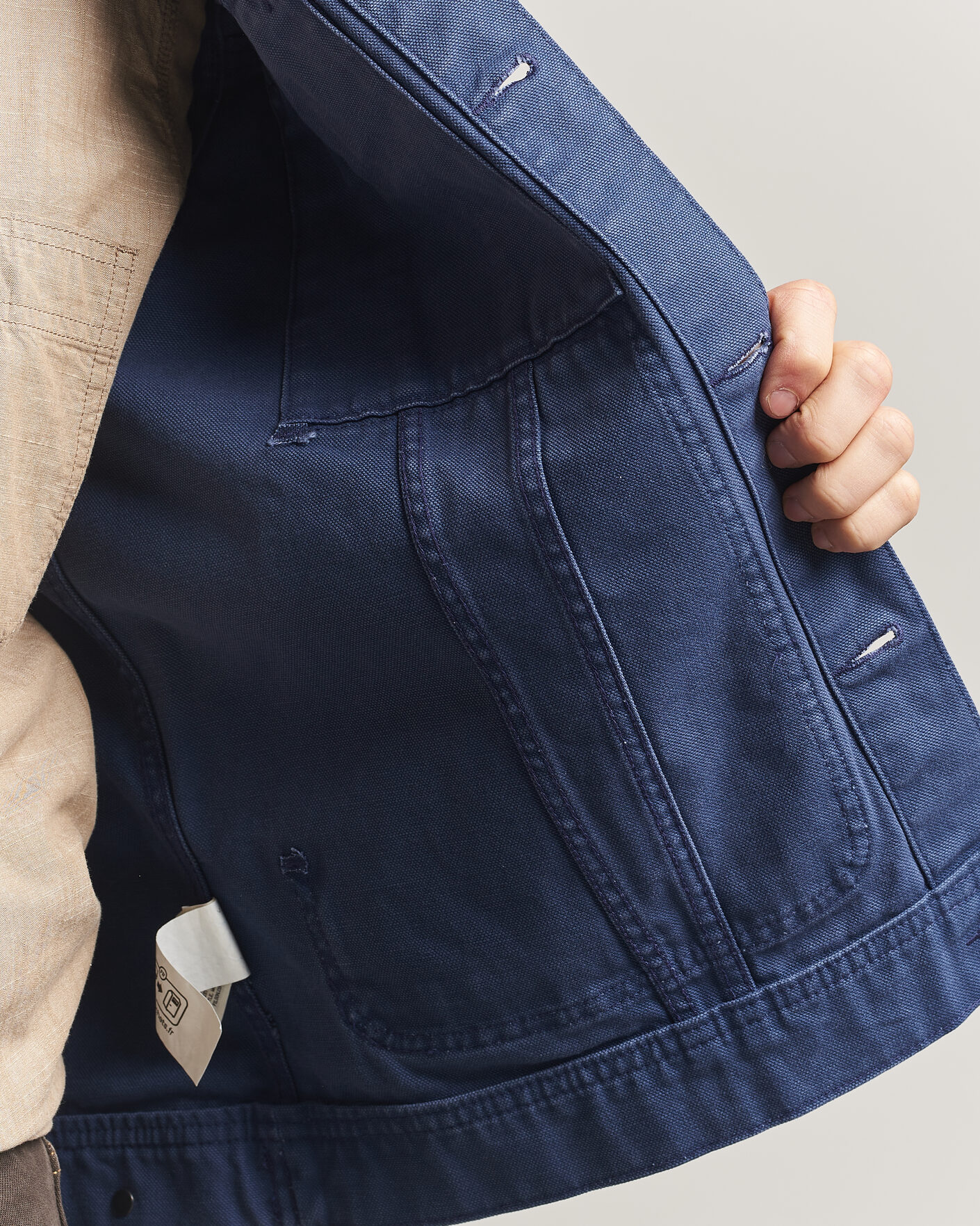 Herre | Jakker | Filson | Rustic Canvas Short Cruiser Indigo