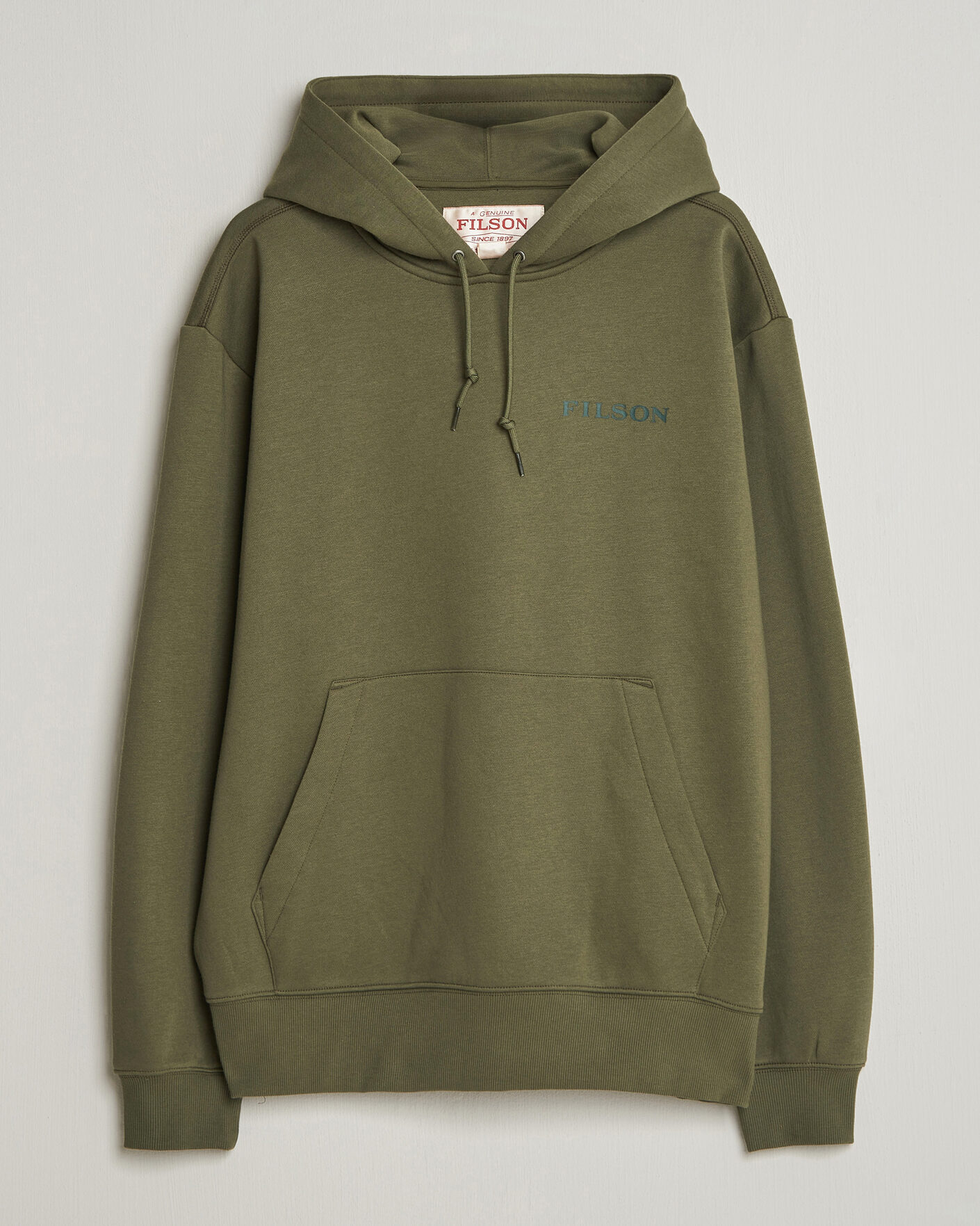 Herre | Gensere | Filson | Scenic Graphic Hoodie Surplus Green