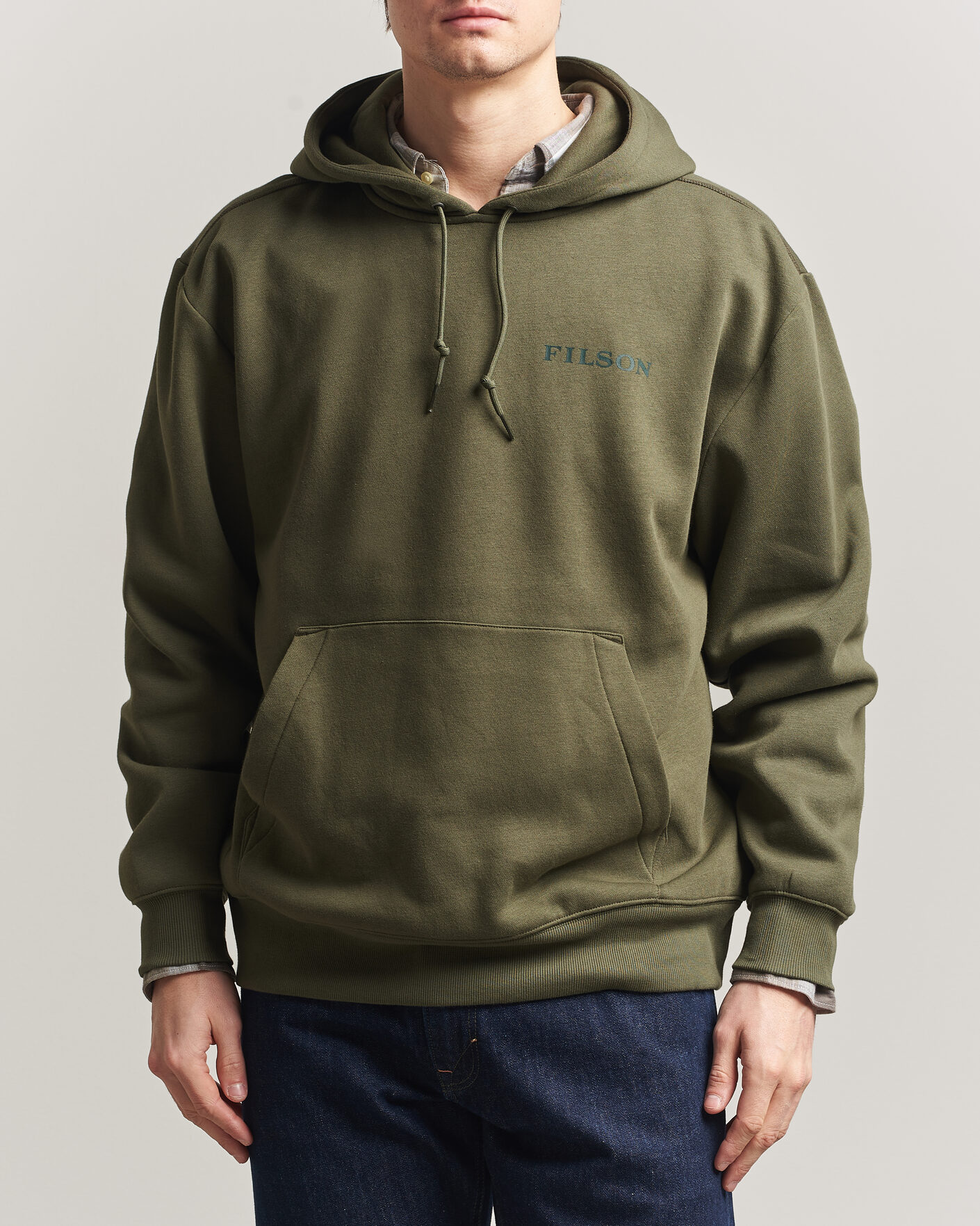 Herre | Gensere | Filson | Scenic Graphic Hoodie Surplus Green